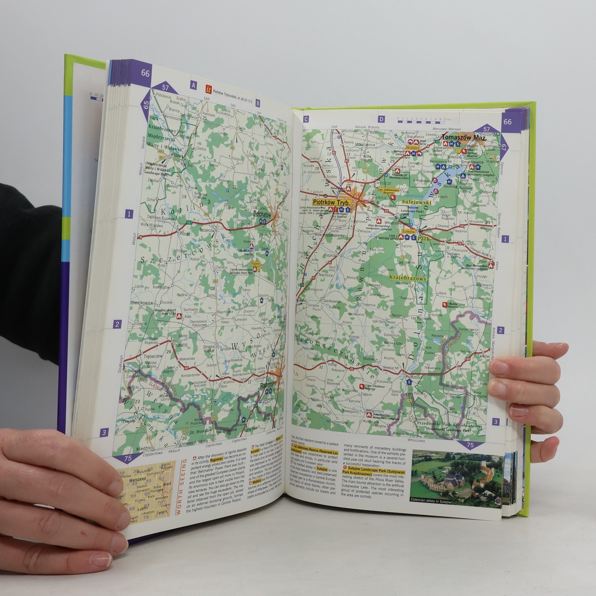 Poland Tourist Atlas 1:300 000