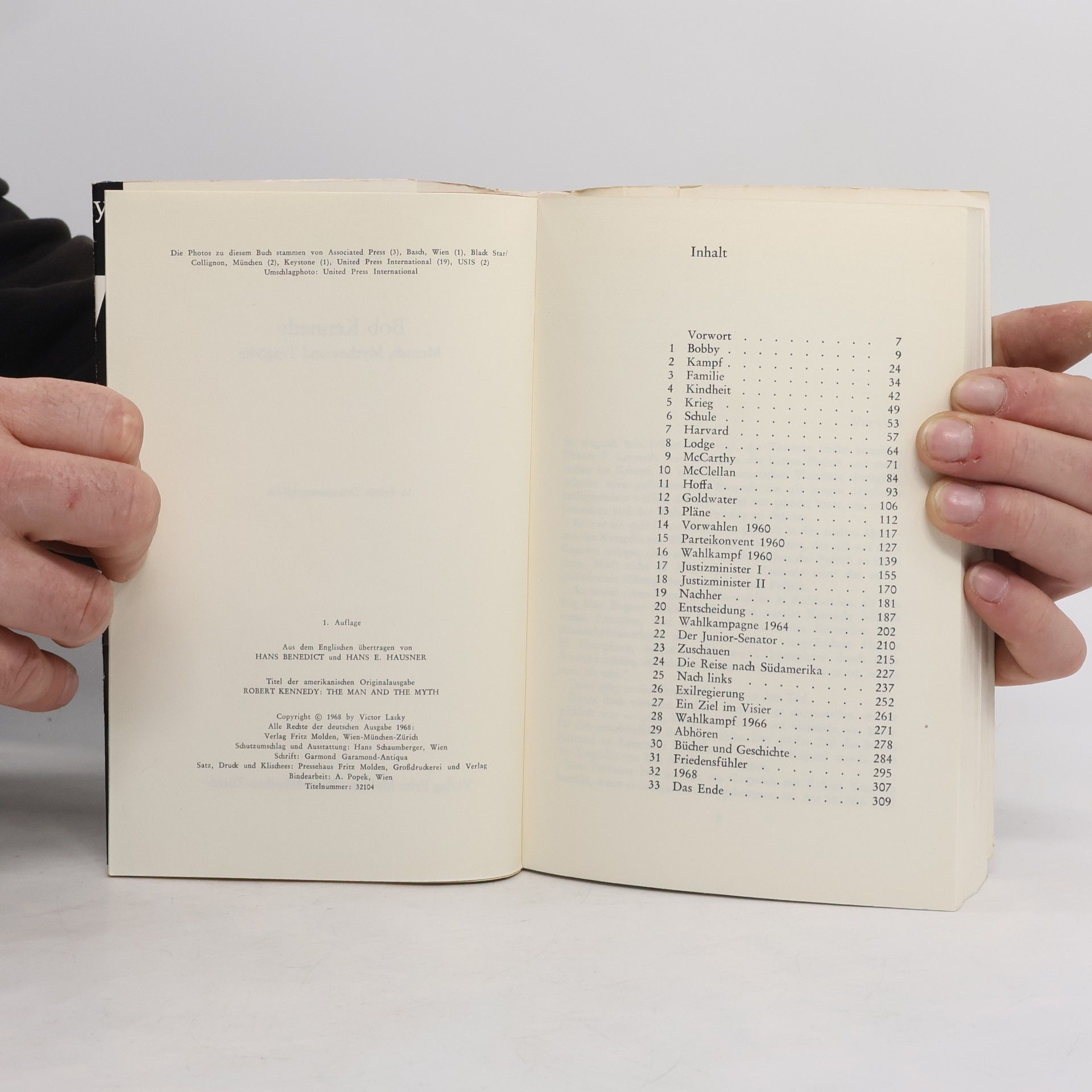 Victor Lasky Bob Kennedy. Mensch, Mythos und Tragödie