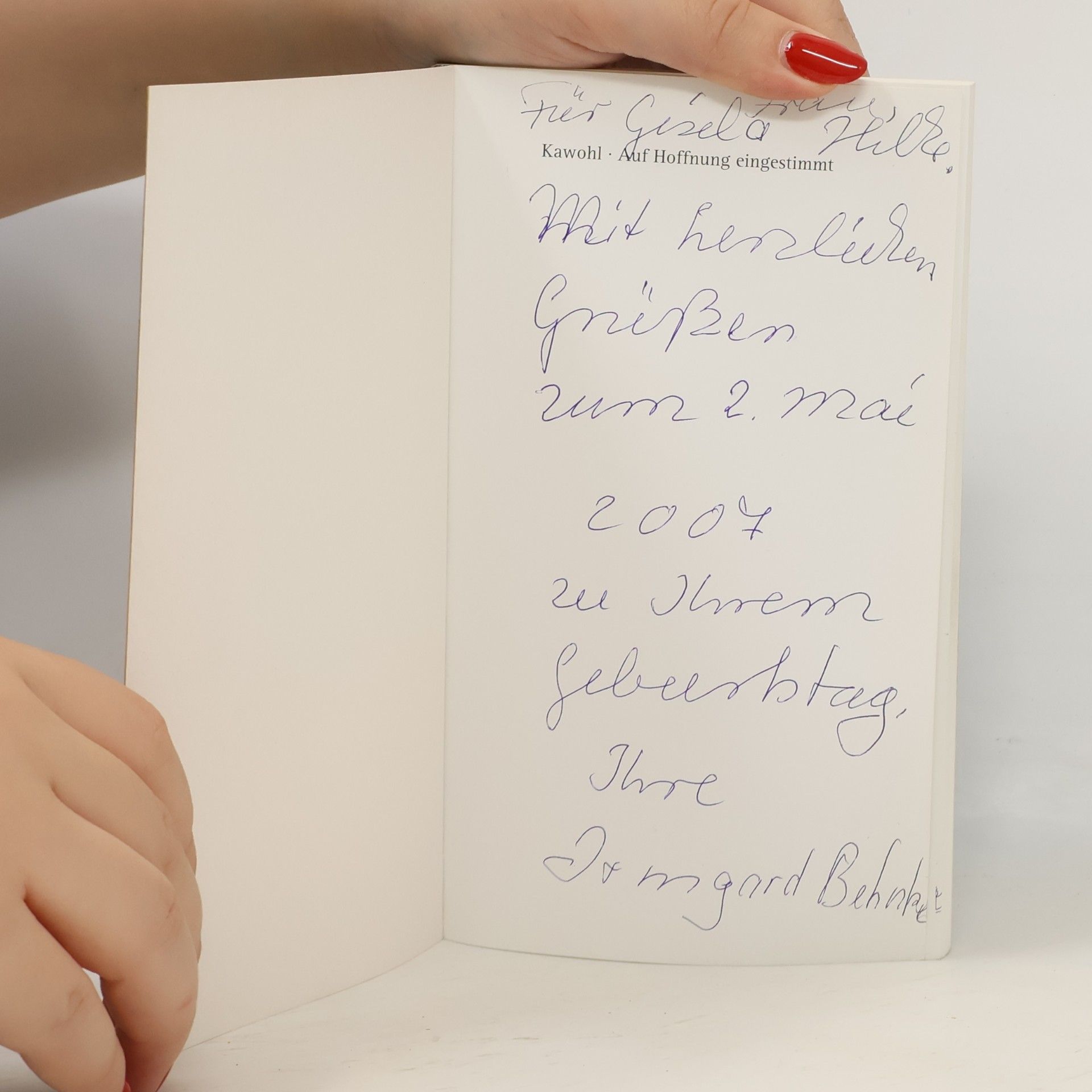 Arno Kawohl Auf Hoffnung eingestimmt!