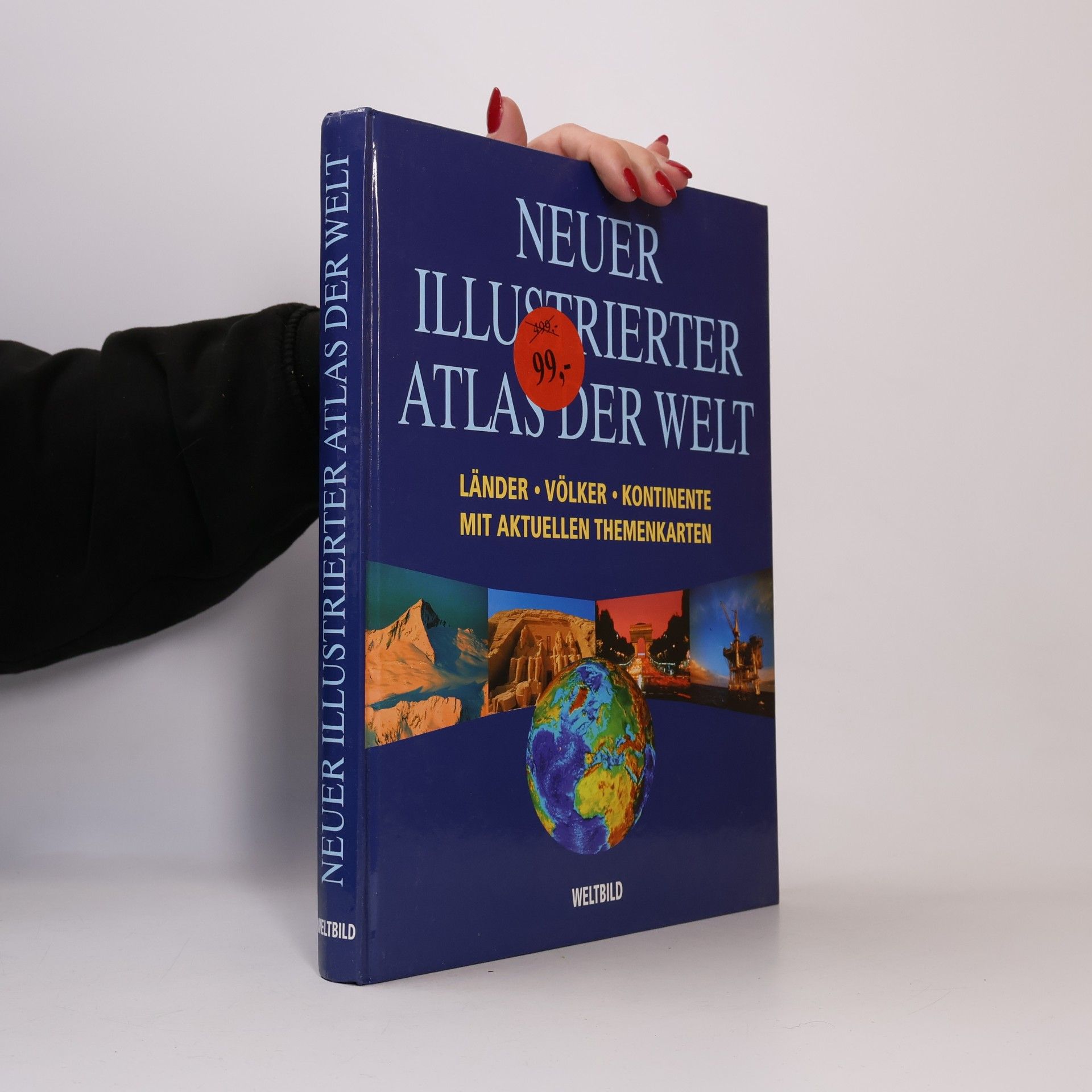 Various authors Neuer illustrierter Atlas der Welt