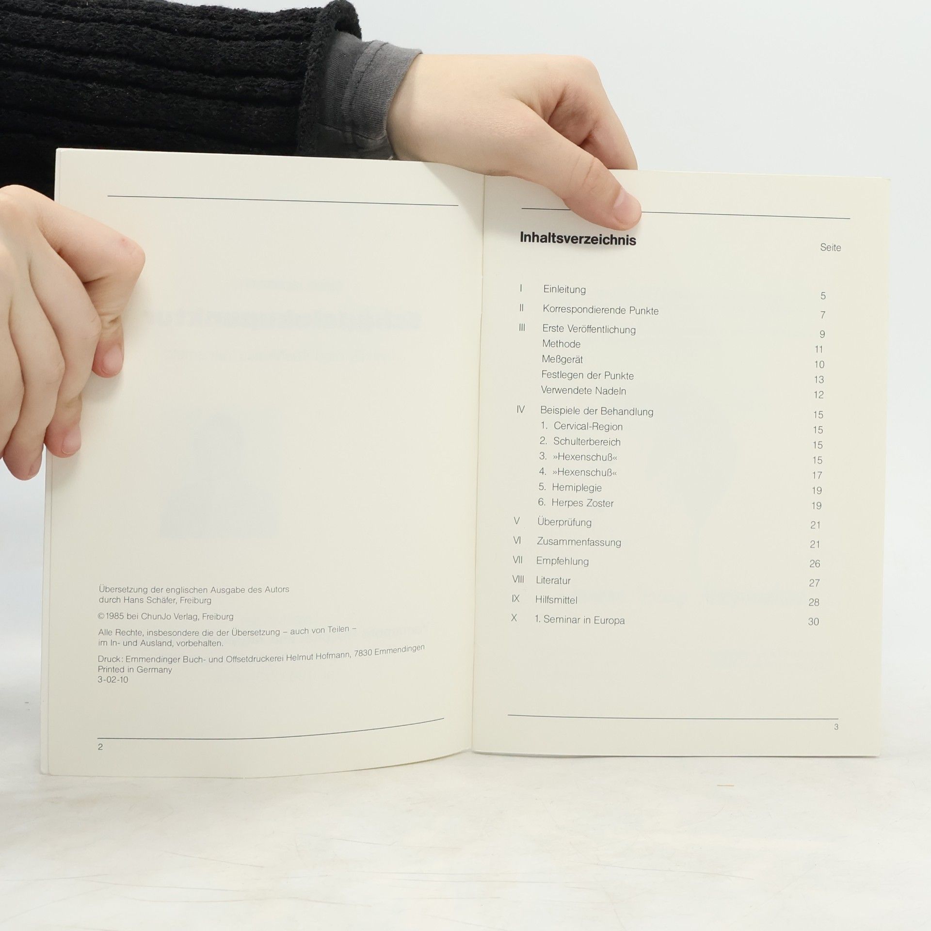 Toshikatsu Yamamoto Neue japanische Schädelakupunktur