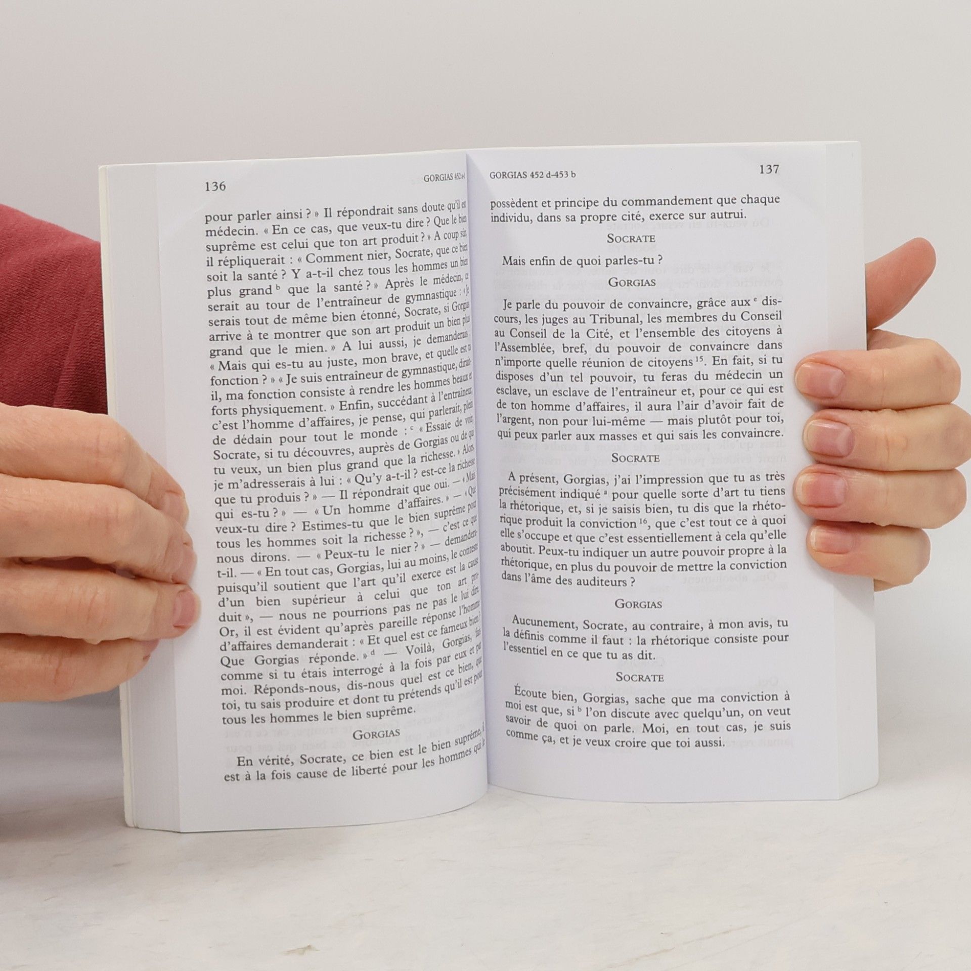 Plato Gorgias - Présentation et traduction par Monique Canto-Sperber
