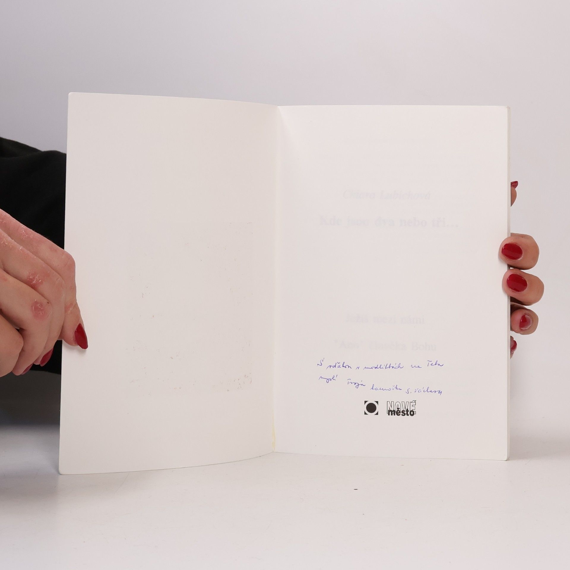 Chiara Lubich Kde jsou dva nebo tři...