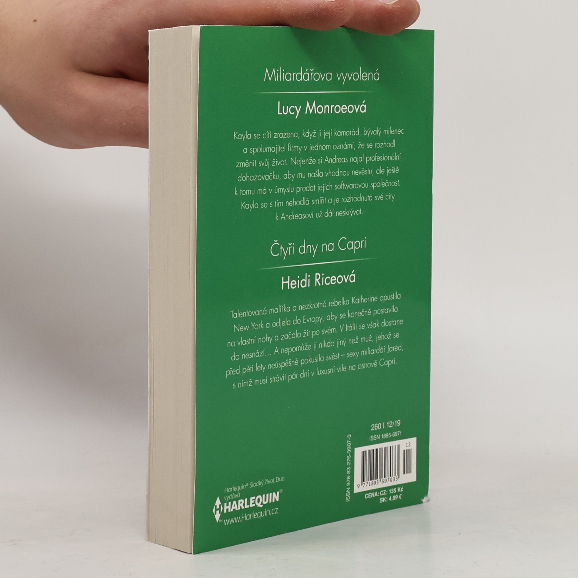 Heidi Rice Miliardářova vyvolená / Čtyři dny na Capri