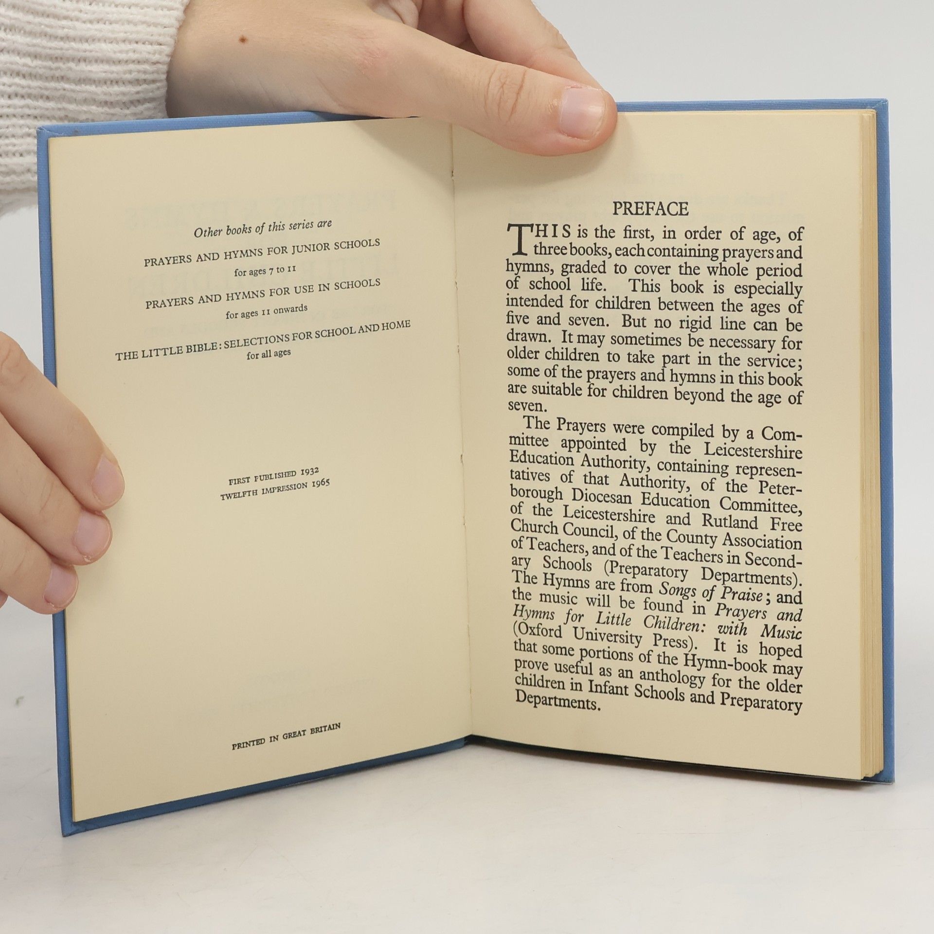 Autorenkollektiv Prayers and Hymns for Little Children
