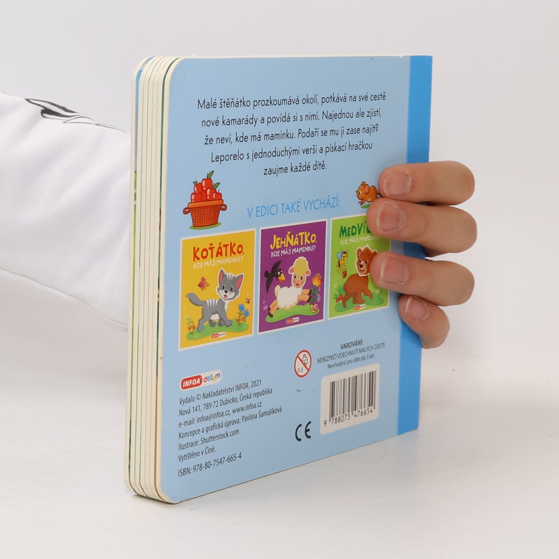 Various authors Pískací kniha - Štěňátko, kde máš maminku?