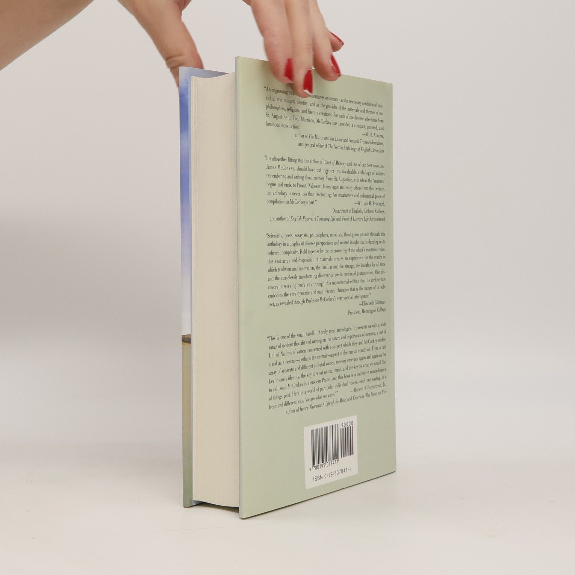 James H. McConkey The Anatomy of Memory