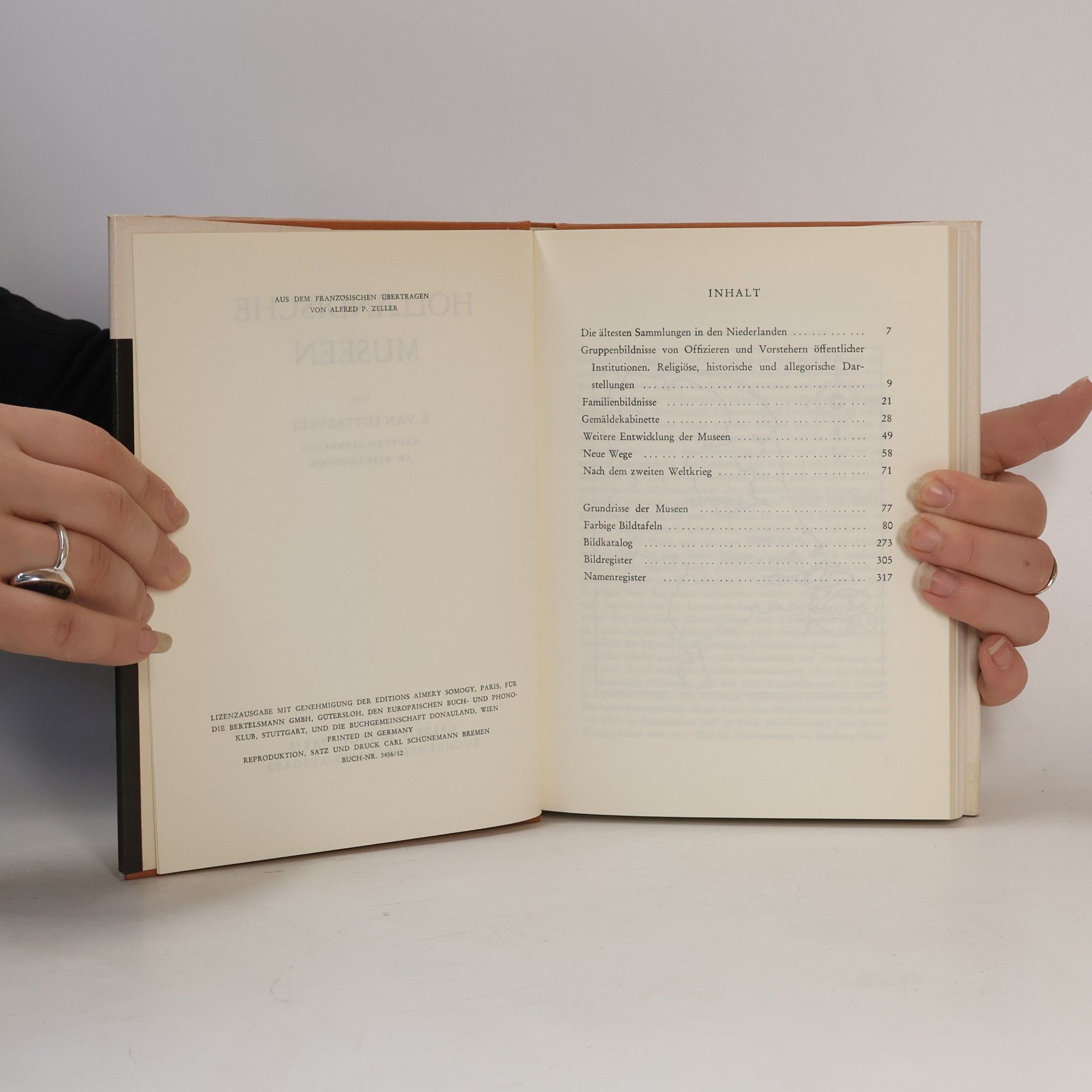 R. van Luttervelt Holländische Museen