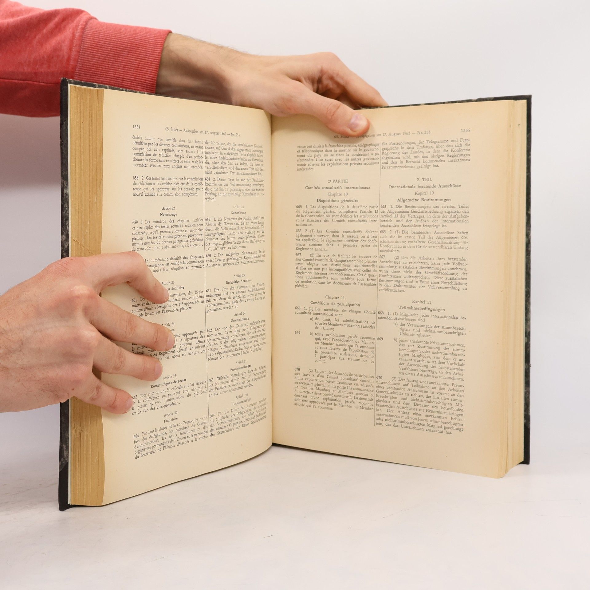 Various authors BGBl 1962 II