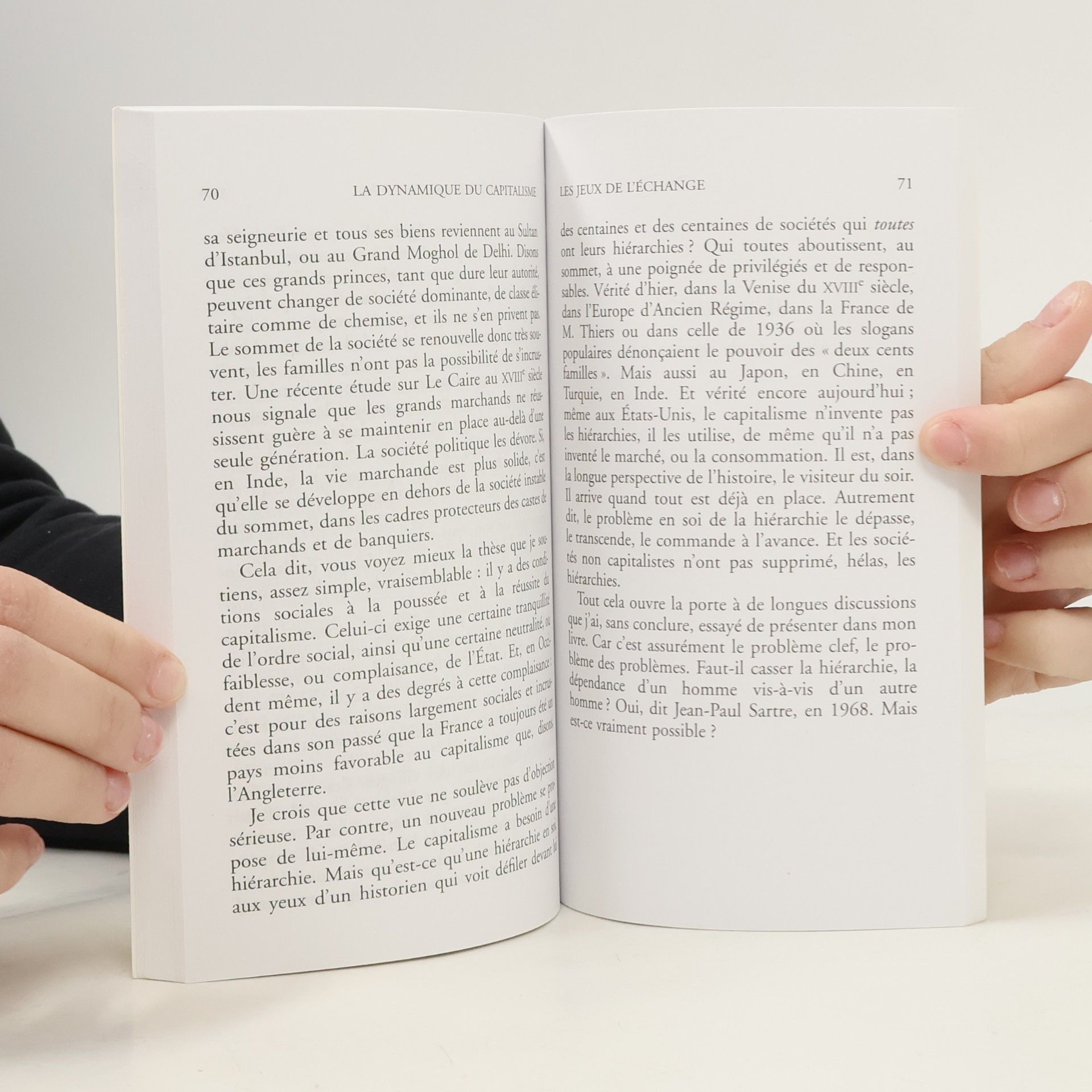 Fernard Braudel Champs Histoire: La Dynamique du capitalisme