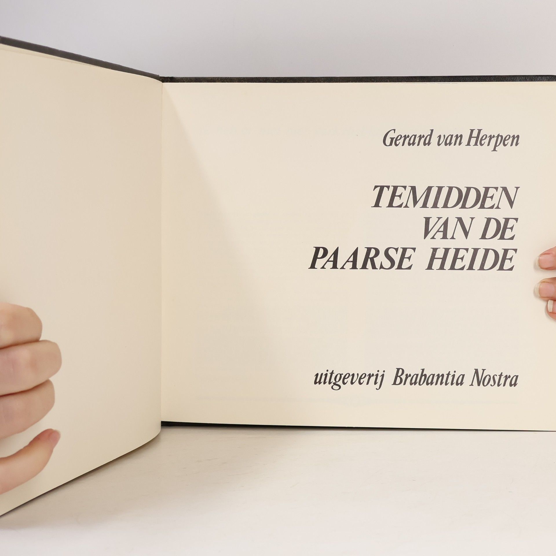 Gerard Van Herpen Temidden van de paarse heide