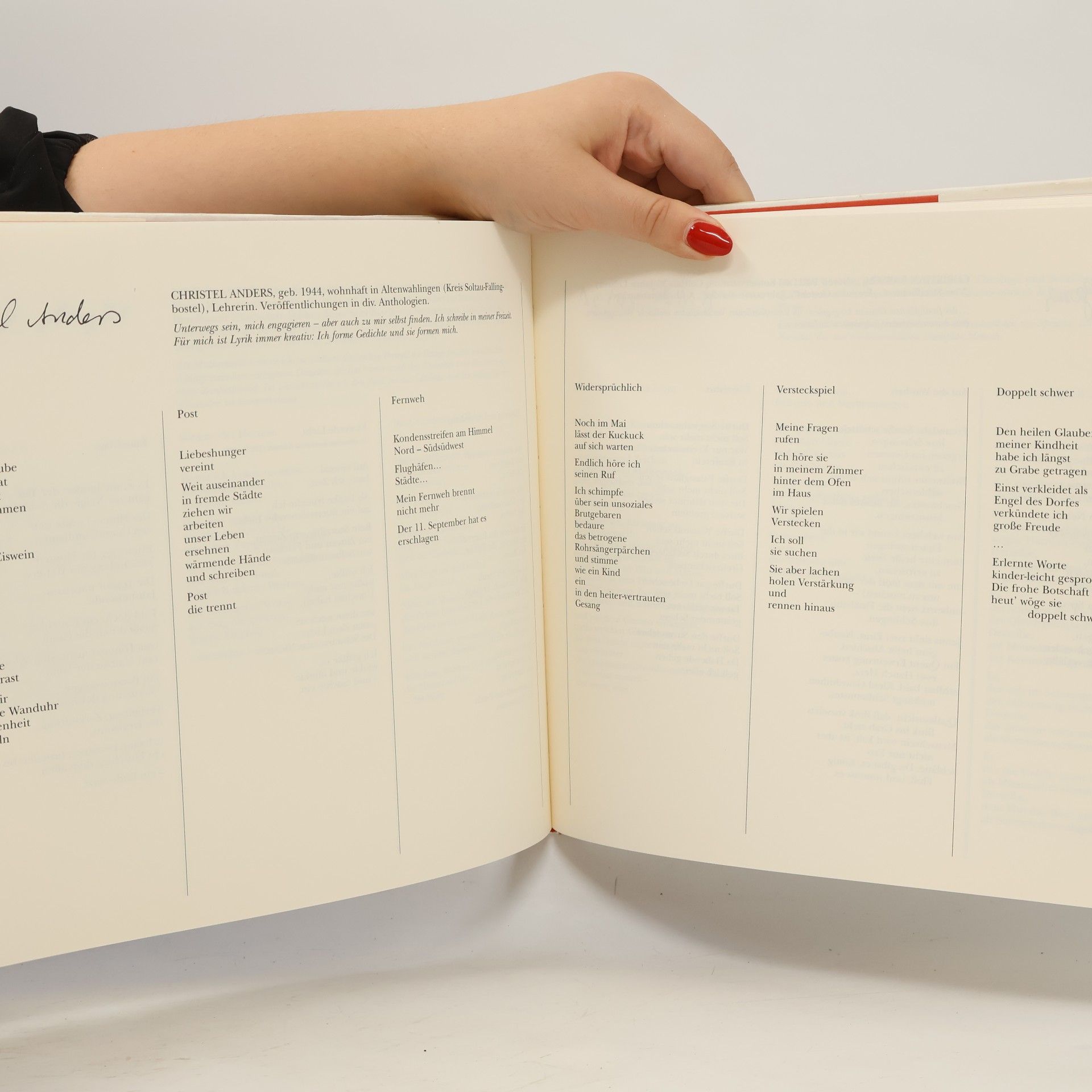 Das Gedicht 2002. Anthologie neuerer deutscher Lyrik