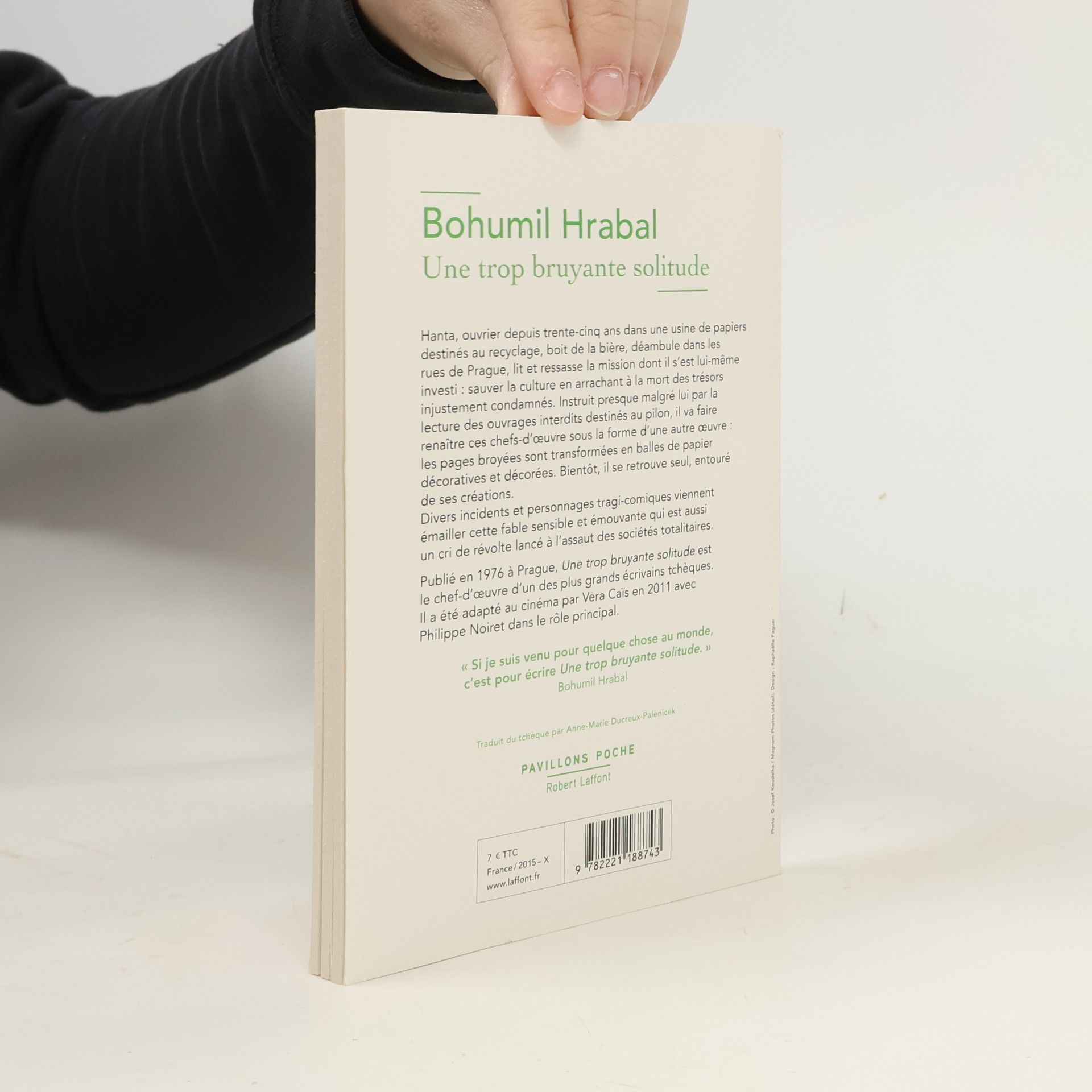 Bohumil Hrabal Une trop bruyante solitude
