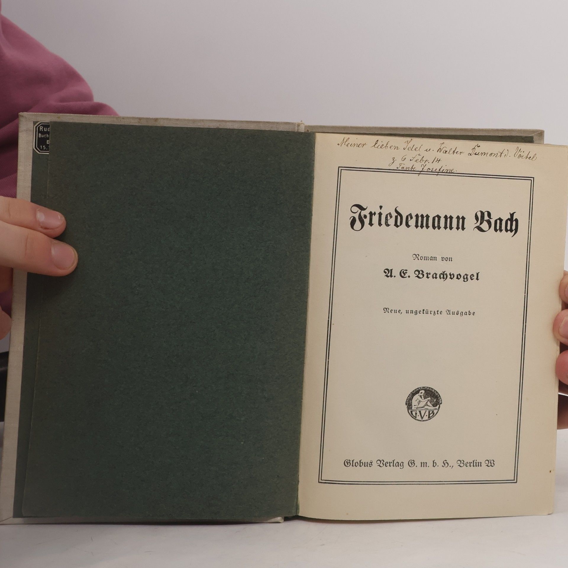A. E. Brachvogel Friedemann Bach