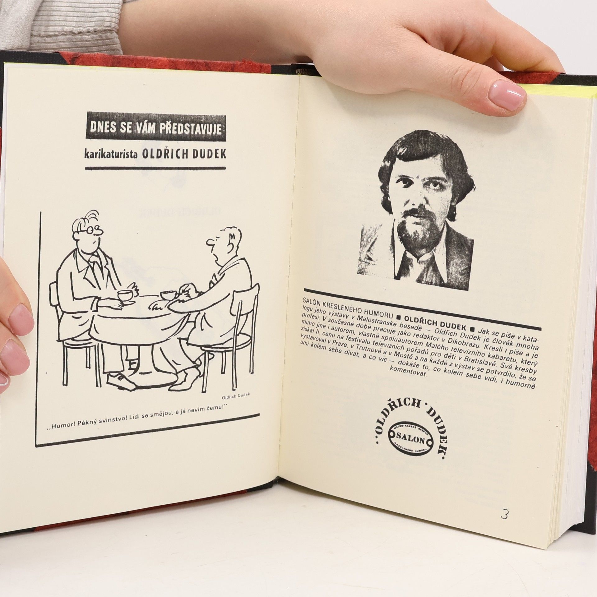 Oldřich Dudek Salón kresleného humoru