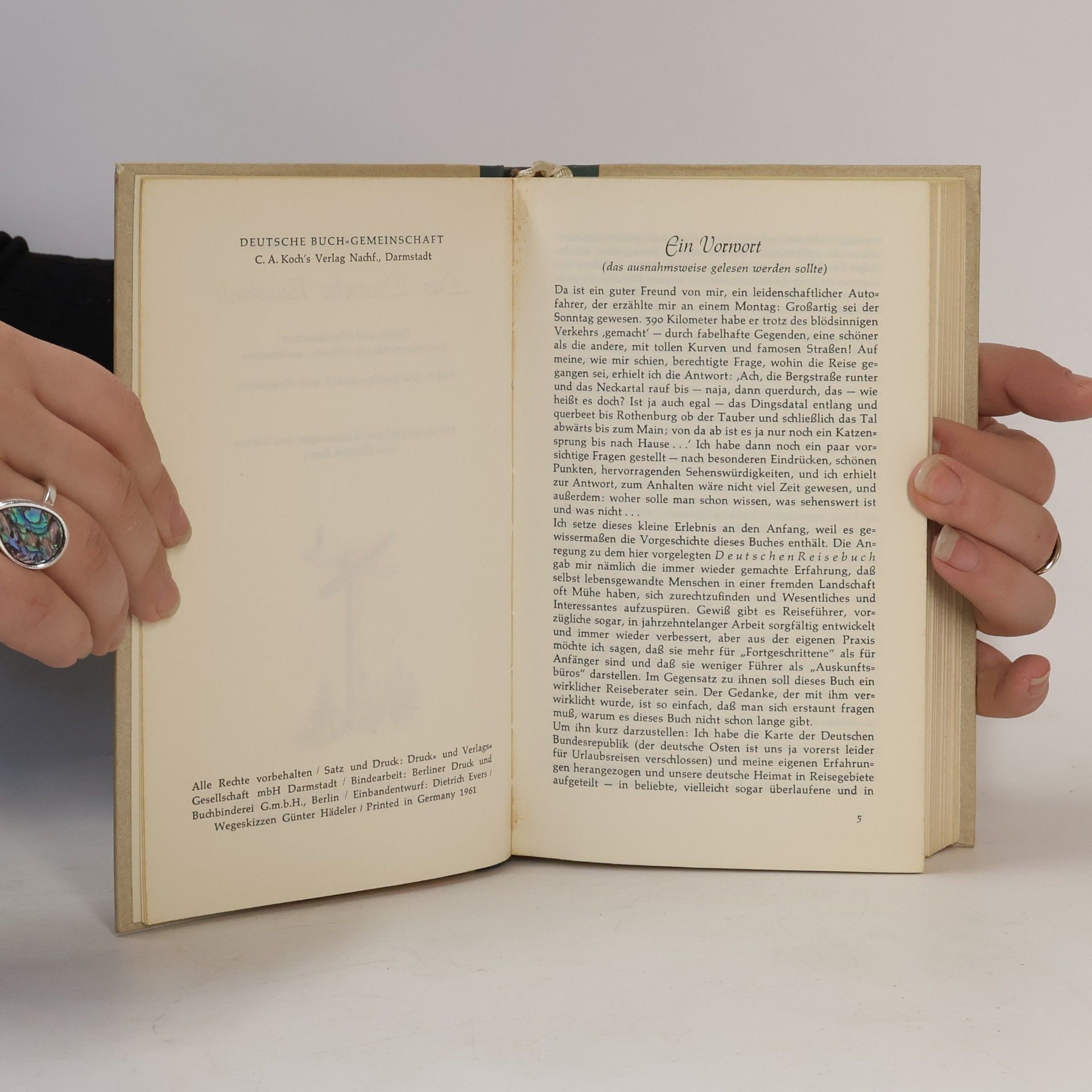 Theodor Müller Alfred Das deutsche Reisebuch