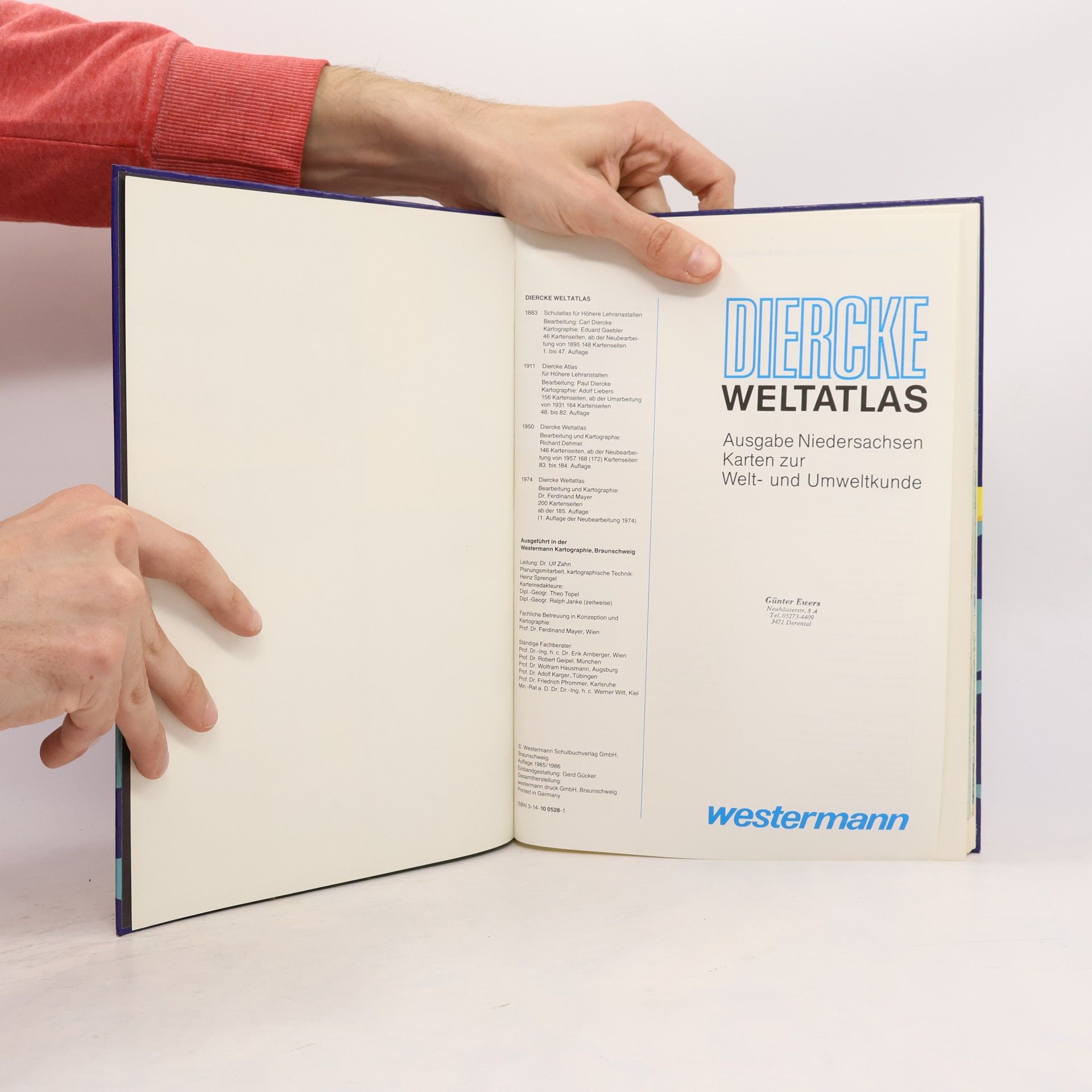 Kolektiv autorů Diercke Weltatlas