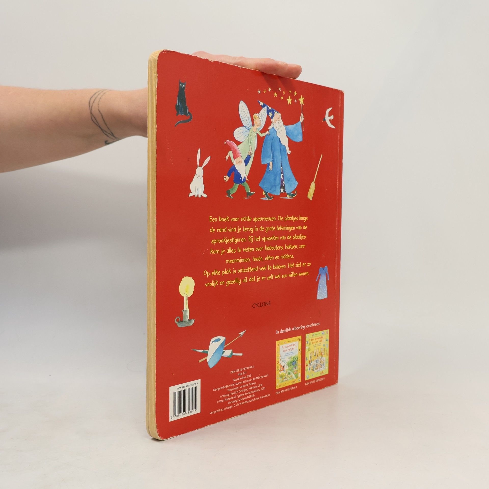 Annette Fienieg Speurtocht door sprookjesland: een kijk- en zoekboek voor peuters en kleuters