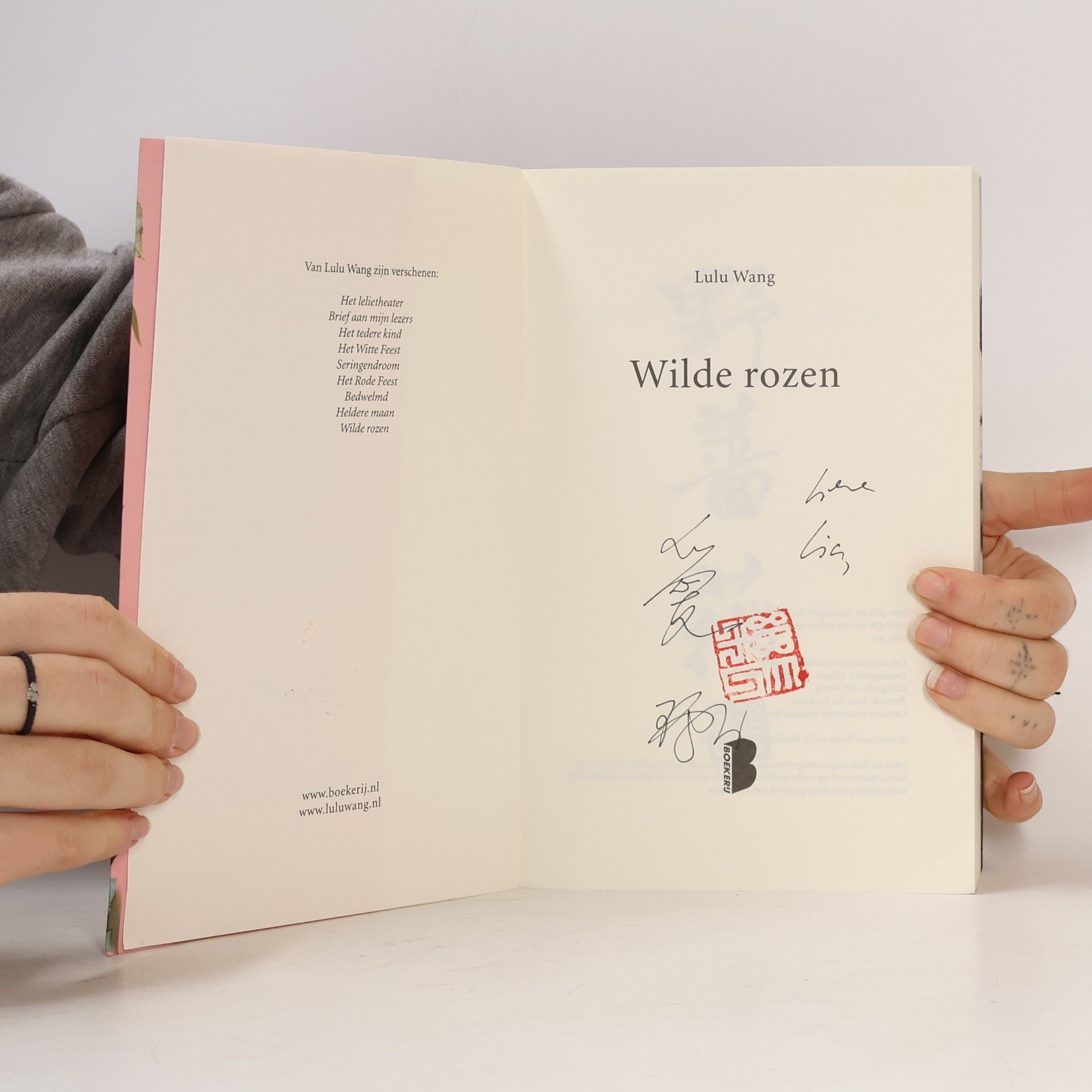 Lulu Wang Wilde rozen - druk 1