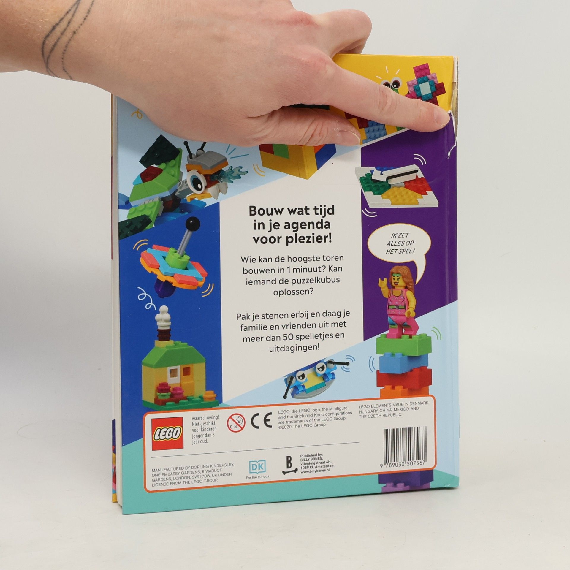 Tori Kosara Het Lego spelletjes boek