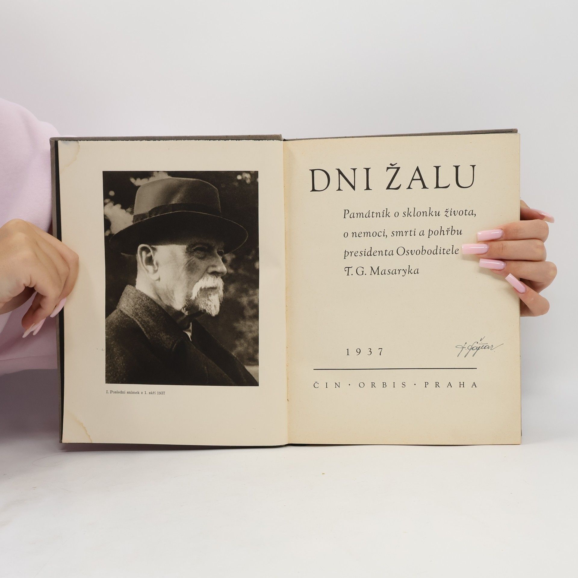 Karel Čapek Dni žalu