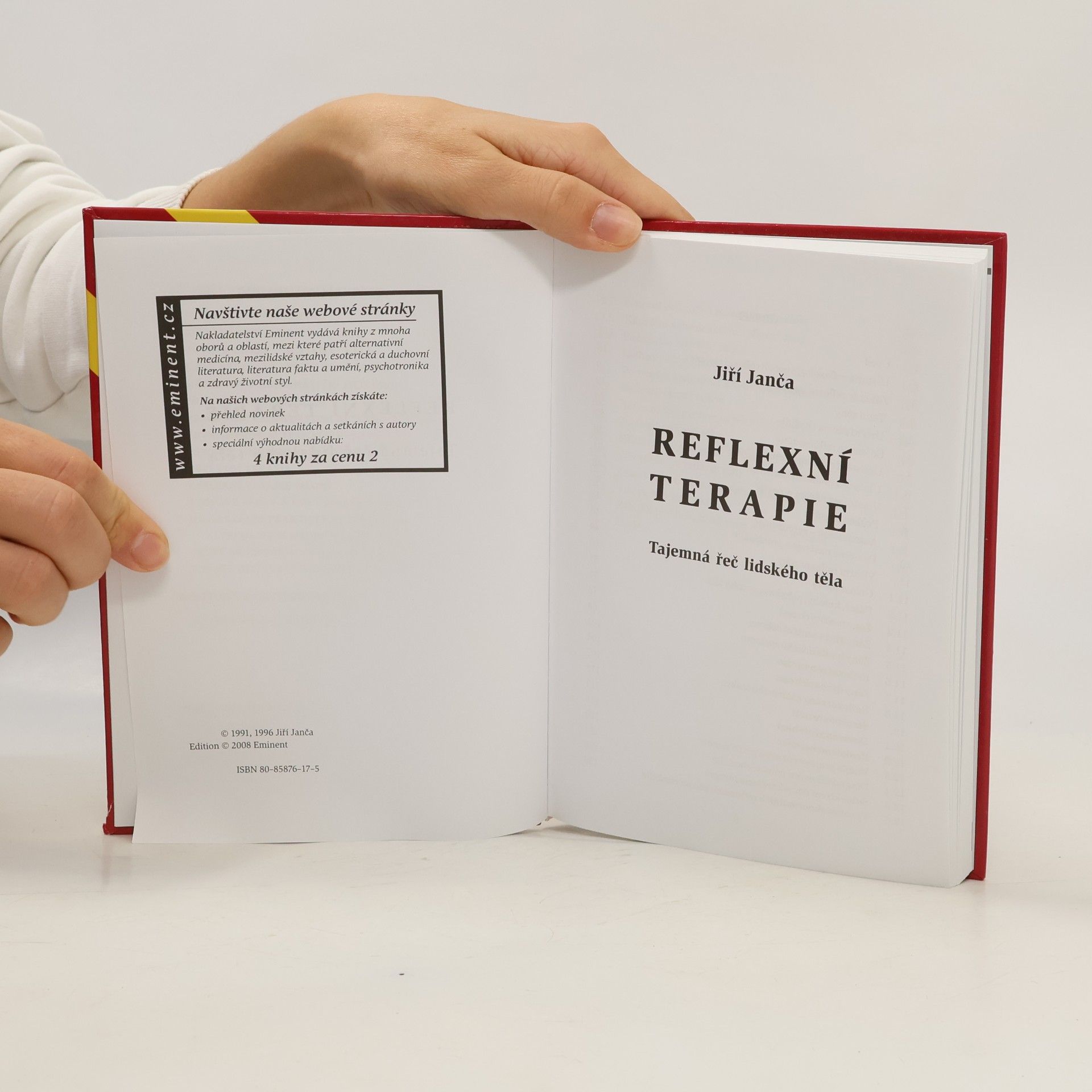 Jiří Janča Reflexní terapie - tajemná řeč lidského těla