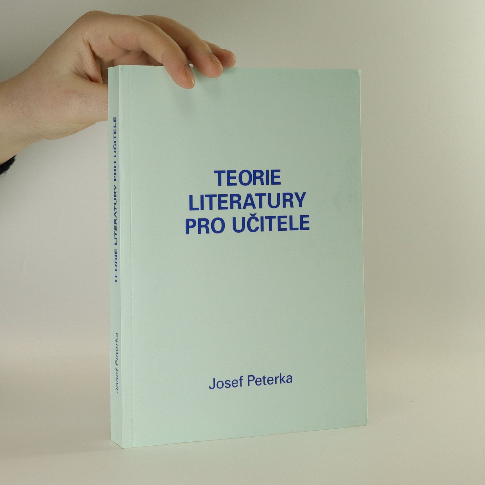 Josef Peterka Teorie literatury pro učitele