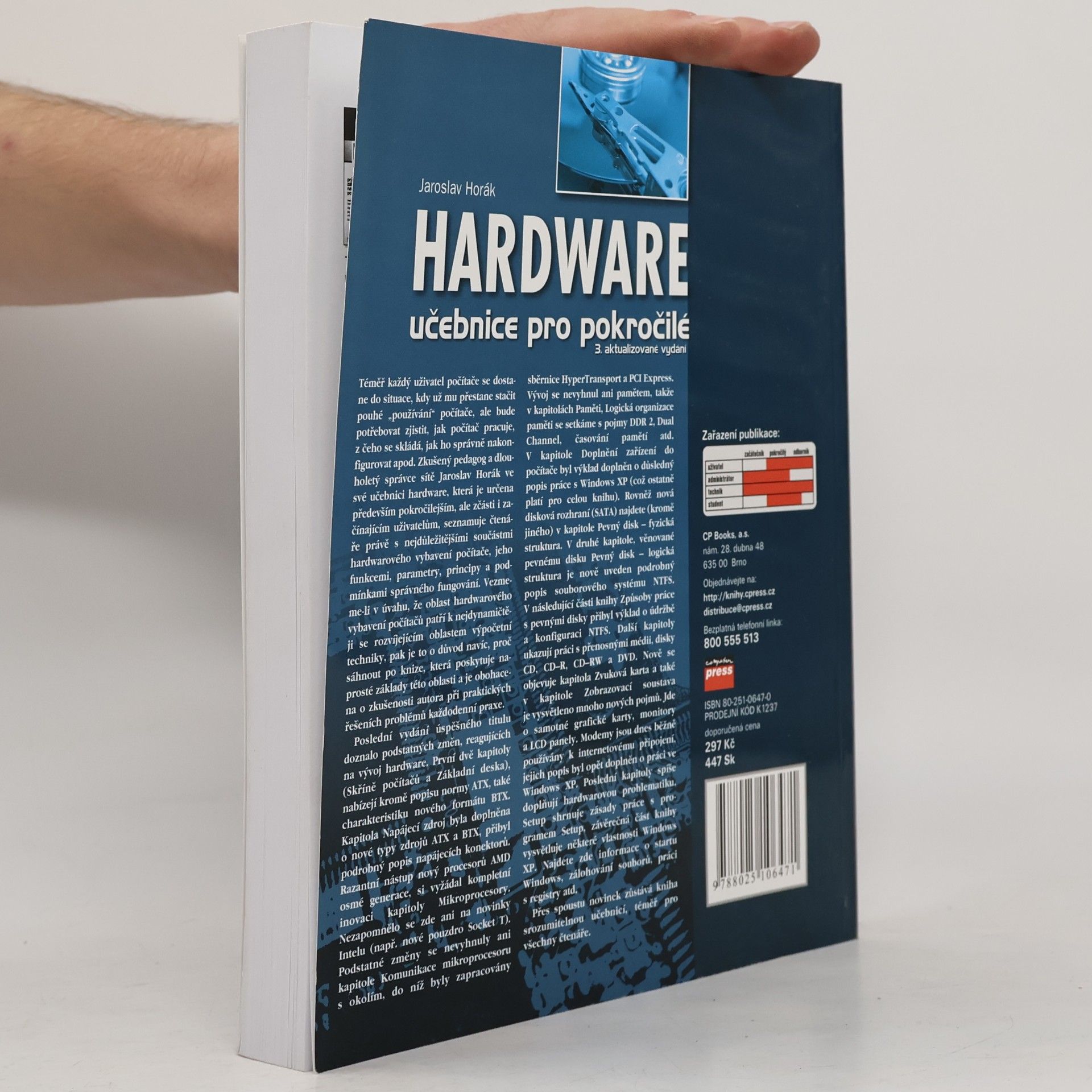 Jaroslav Horák Hardware : učebnice pro pokročilé