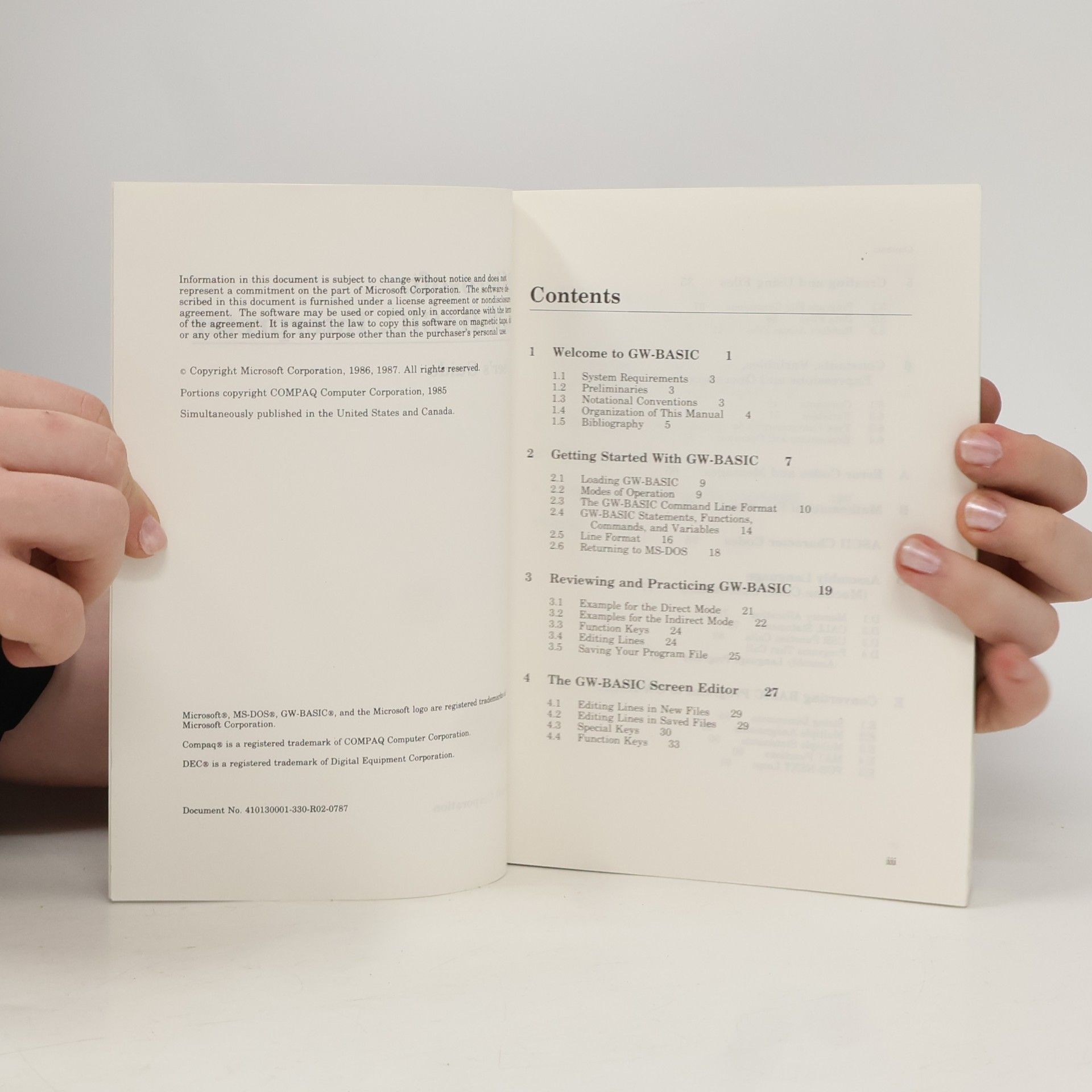 Various authors Basic User's Manual