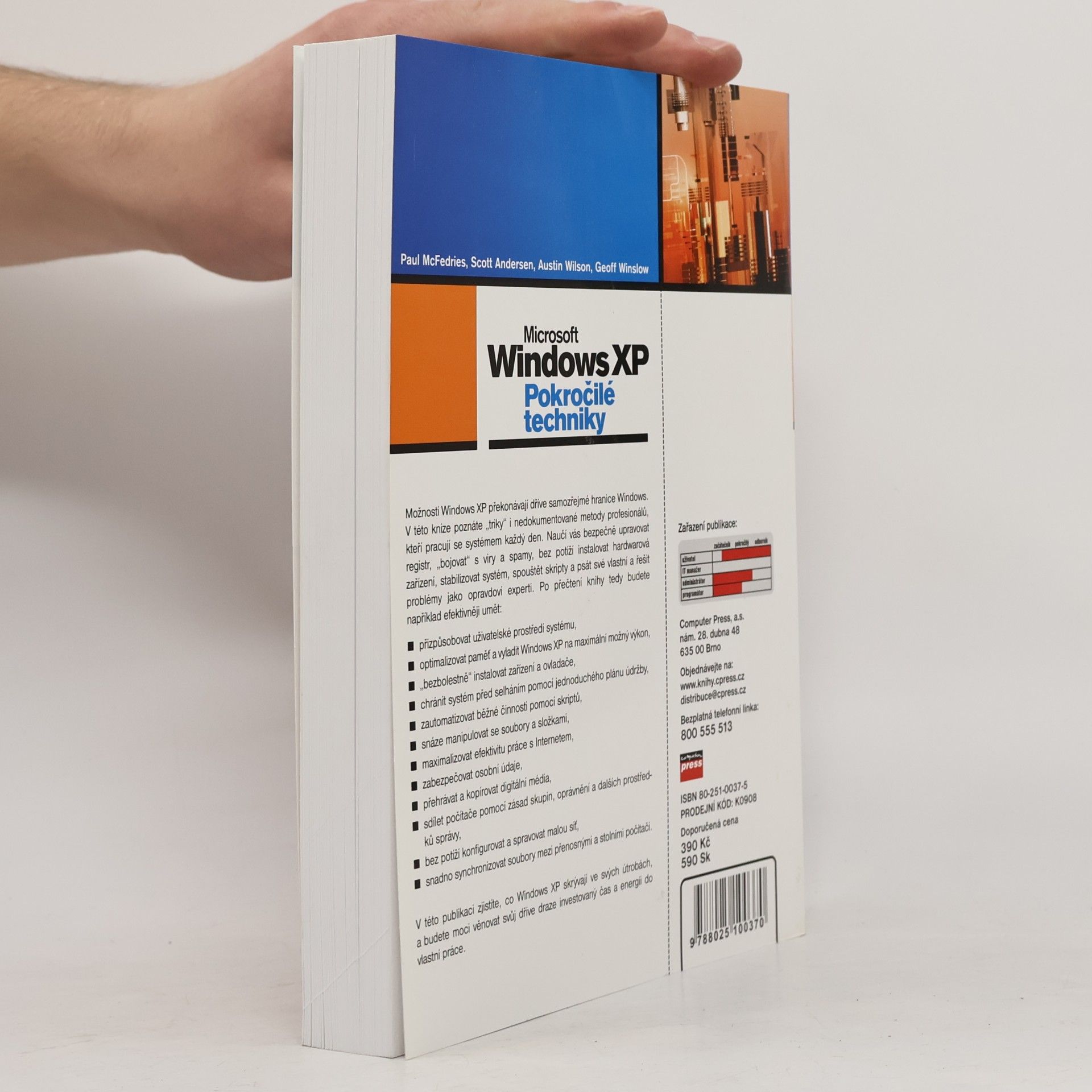 Austin Wilson Microsoft Windows XP Pokročilé techniky
