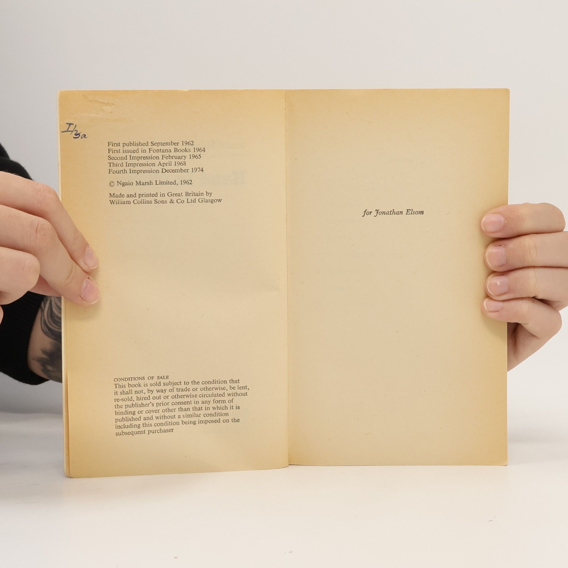 Ngaio Marsh Hand in Glove