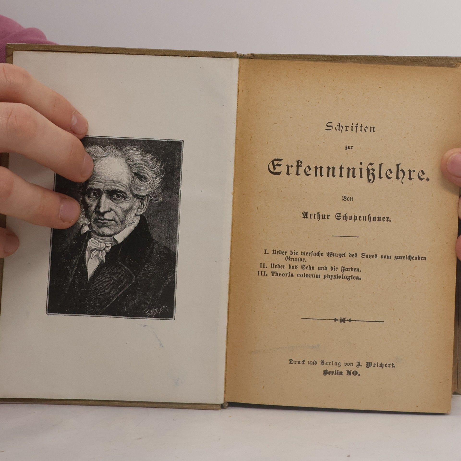 Arthur Schopenhauer Schopenhauers Werke