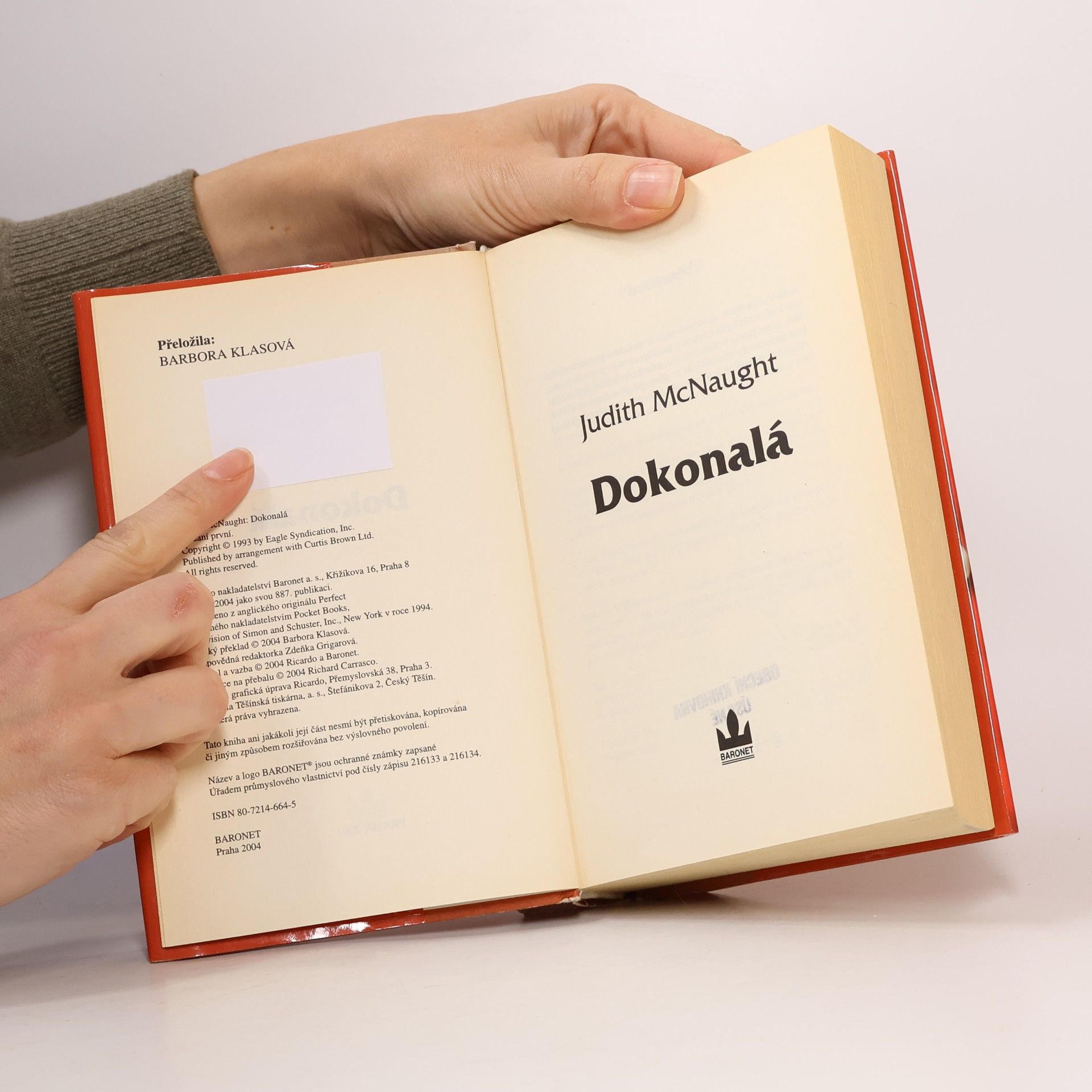 Judith McNaught Dokonalá