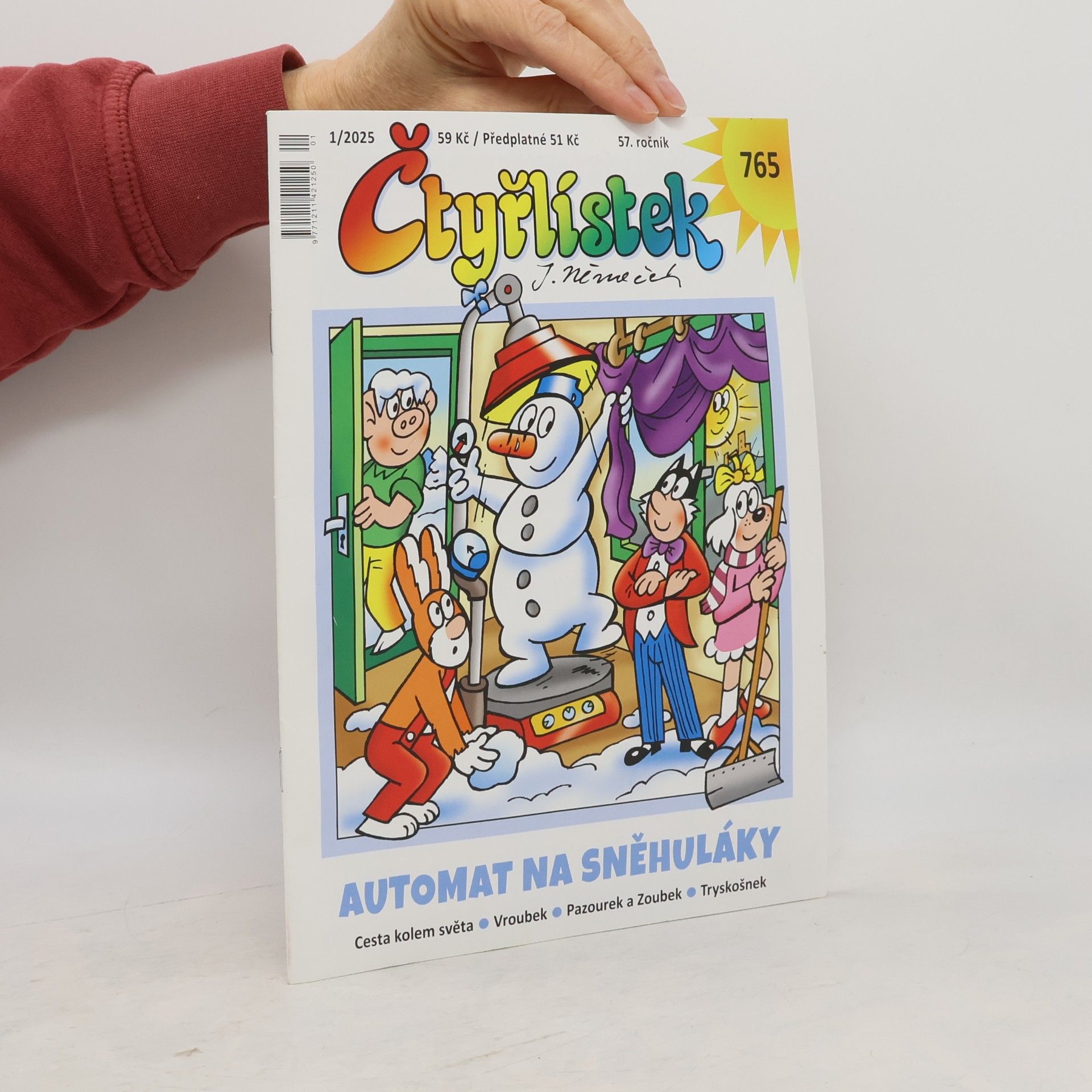 Kolektiv autorů Čtyřlístek 765. 1/2025
