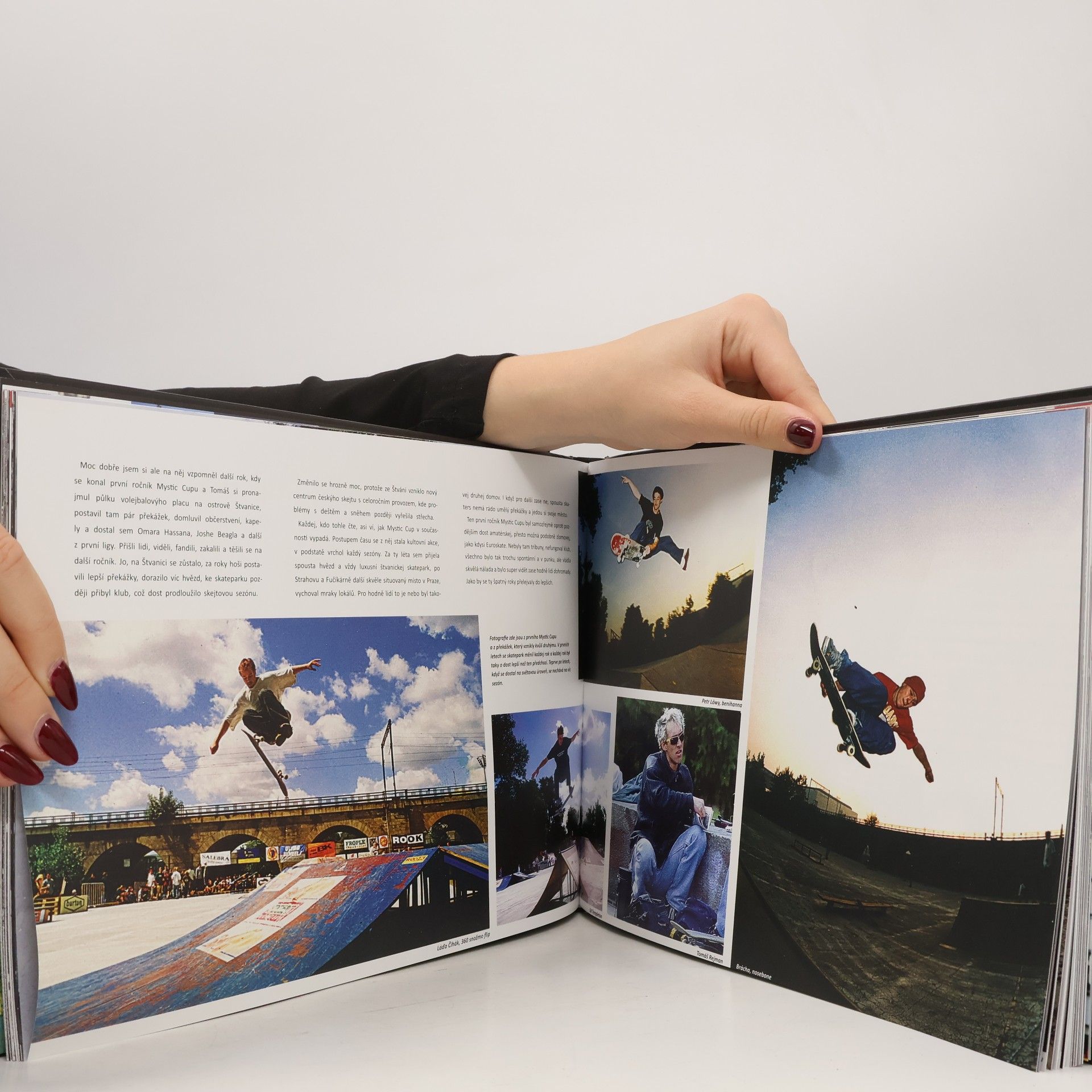 Matěj Homola Chci bejt jako oni. Skateboardová fotografie 1985-2000