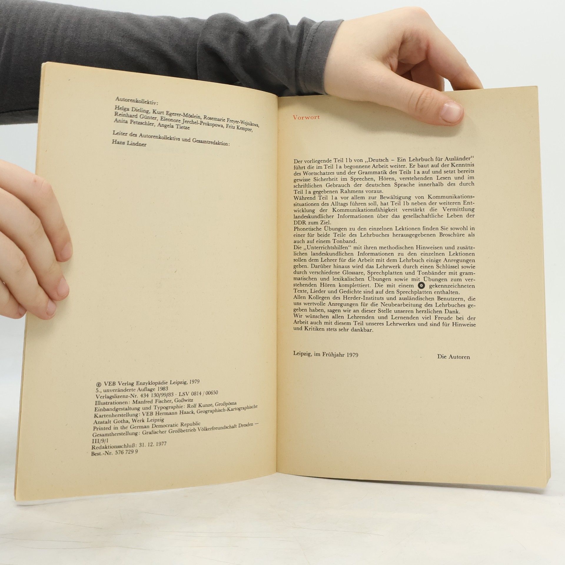 Autorenkollektiv Deutsch Ein Lehrbuch für Ausländer. Teil 1b