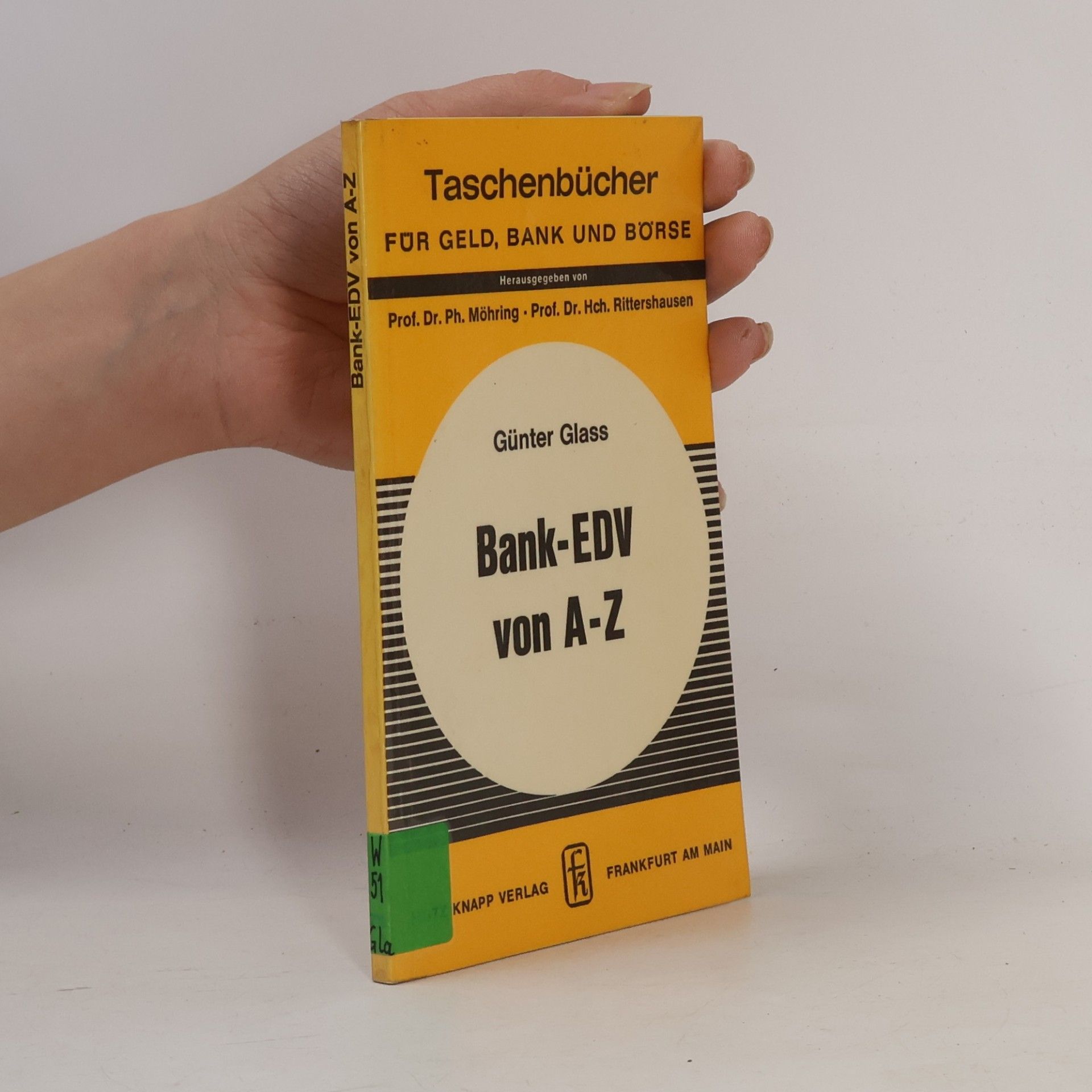 Günter Glass Taschenbücher für Geld, Bank und Börse: Bank-EDV von A bis Z
