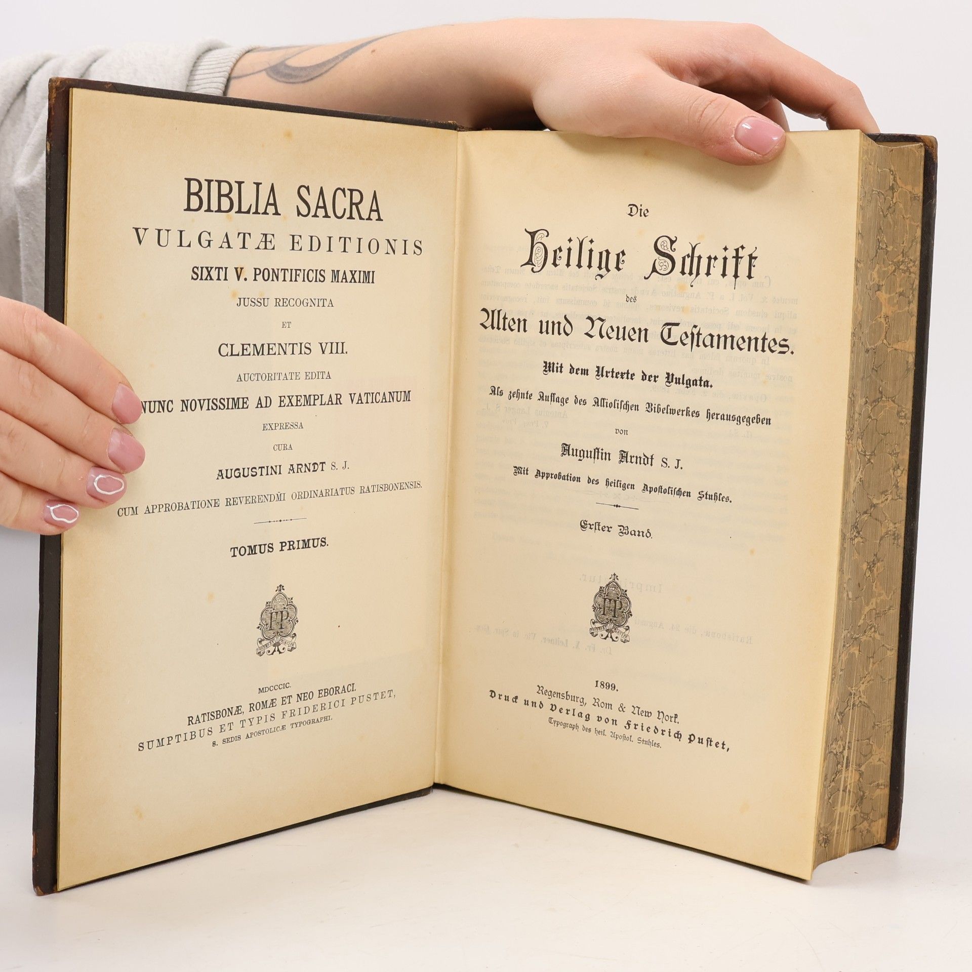 AA.VV. Die heilige Schrift des Alten und Neuen Testamentes. Erster Band