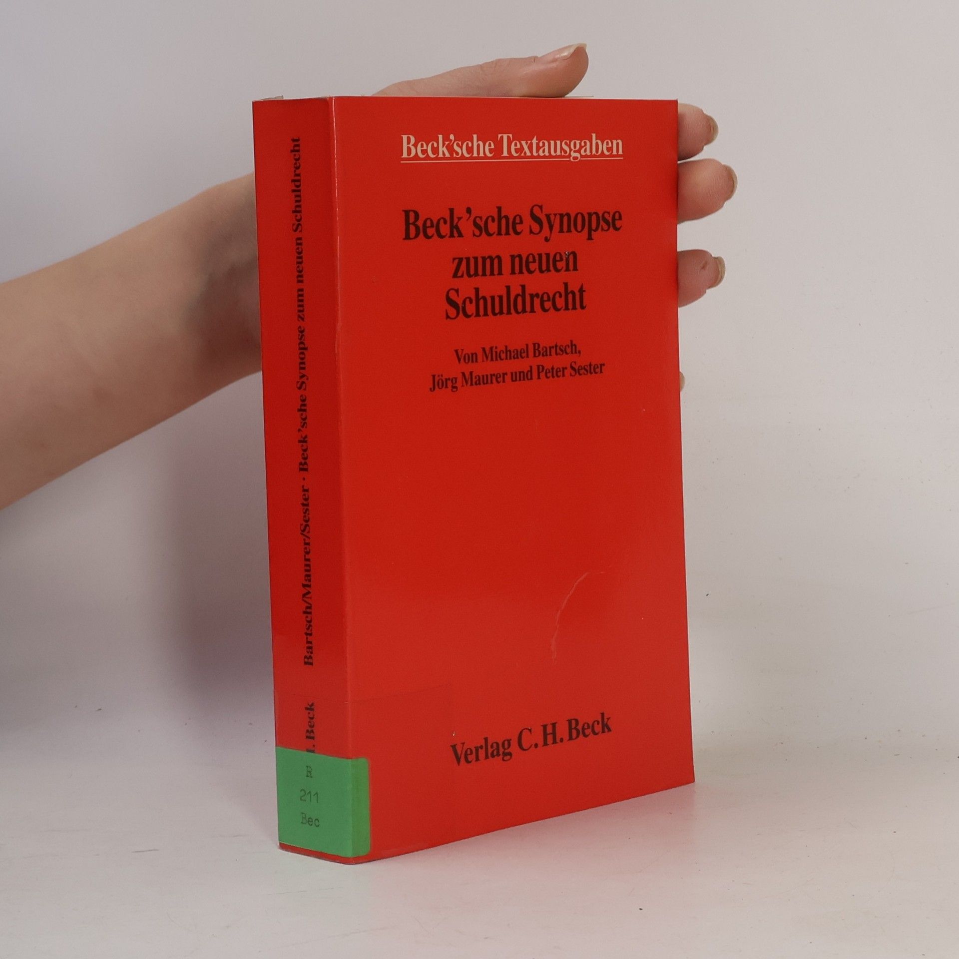 Beck'sche Textausgaben: Beck'sche Synopse zum neuen Schuldrecht