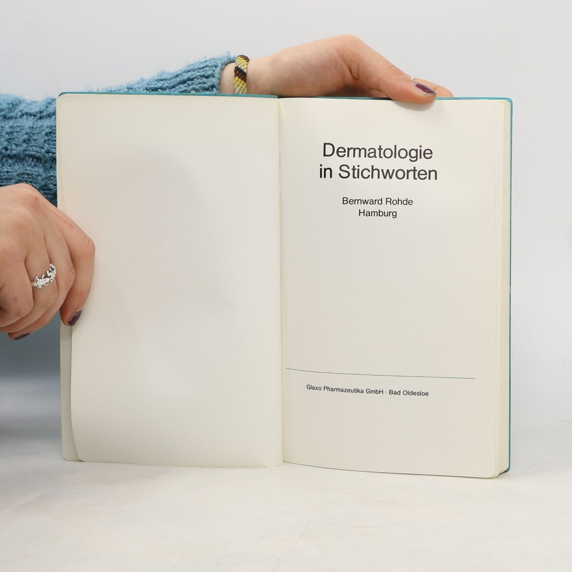 Bernward Rohde Dermatologie in Stichworten