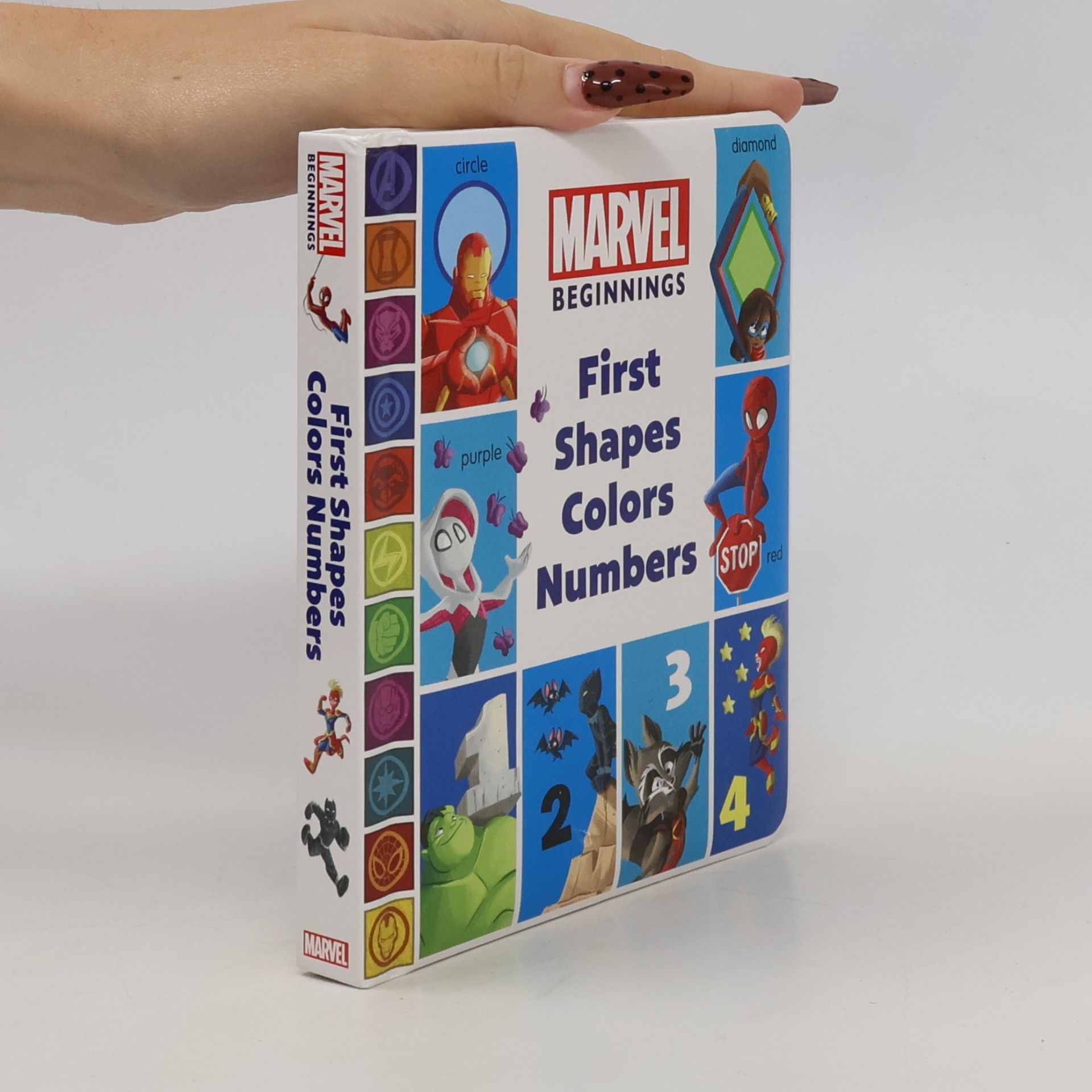 Sheila Sweeny Higginson Marvel Beginnings: First Shapes, Colors, Numbers