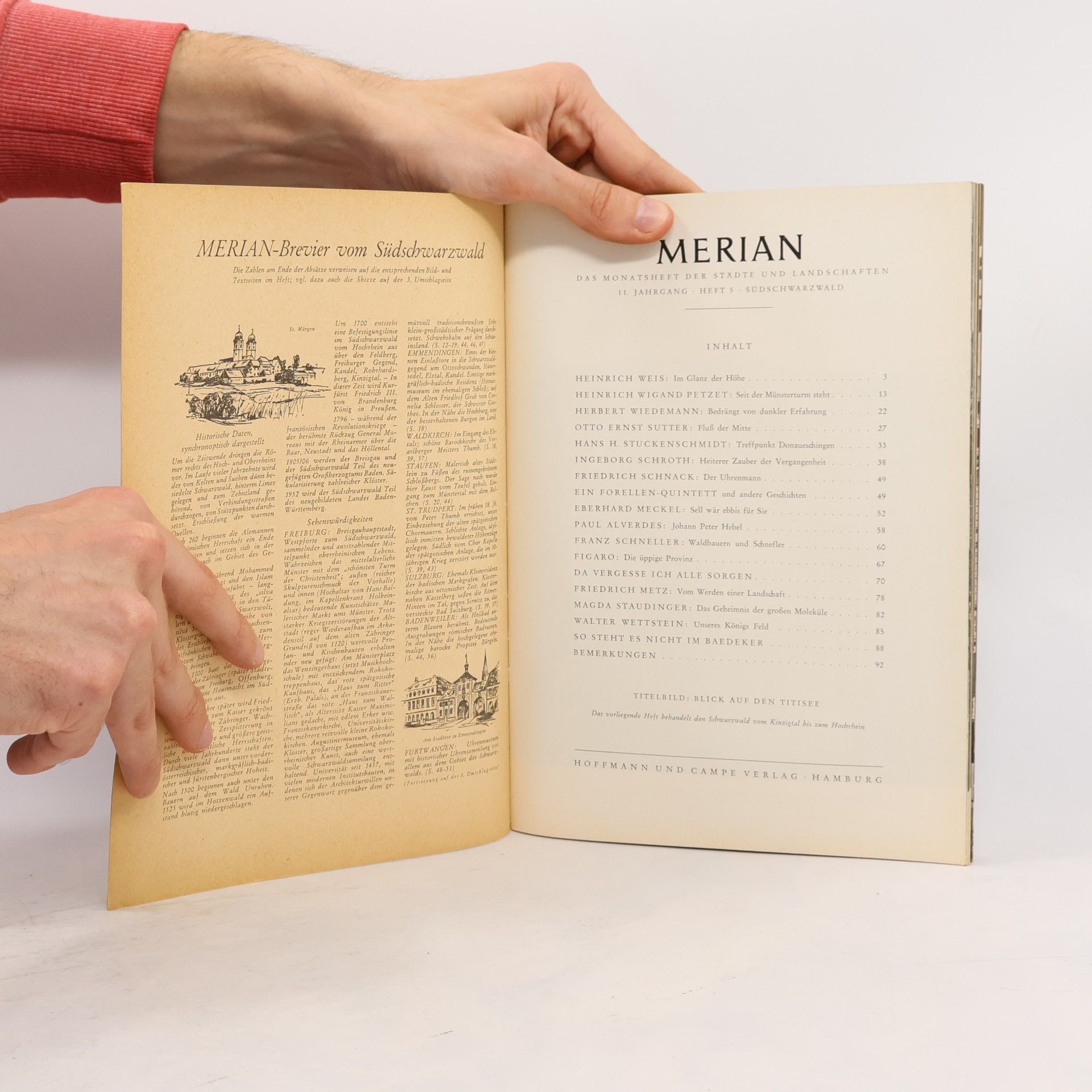 Autorenkollektiv Merian. Südschwarzwald