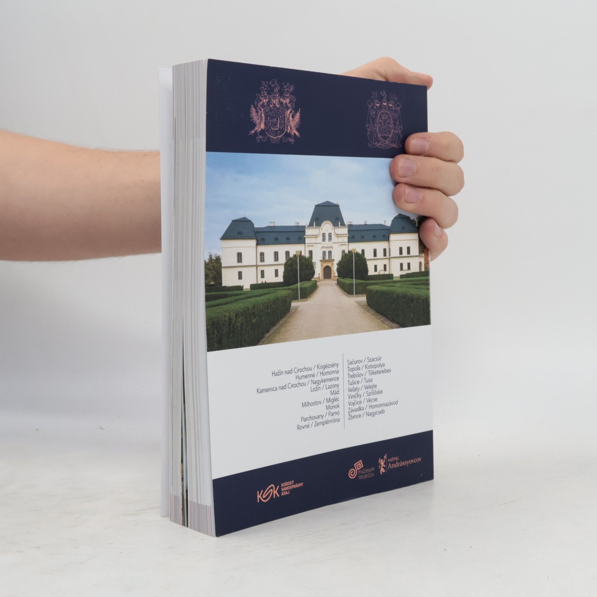 Zsolt Virág Kaštiele a kúrie rodu Andrássy v historickej Zemplínskej župe / Andrássy-kastélyok és -kúriák a történeti Zemplén vármegyében