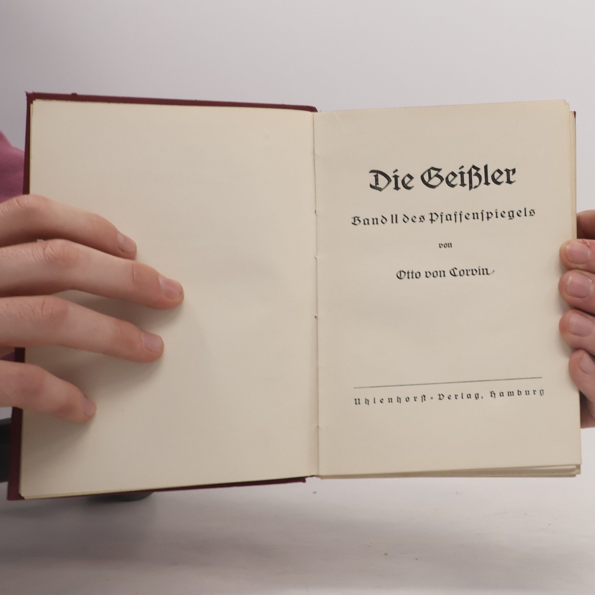Otto von Corvin Die Geißler