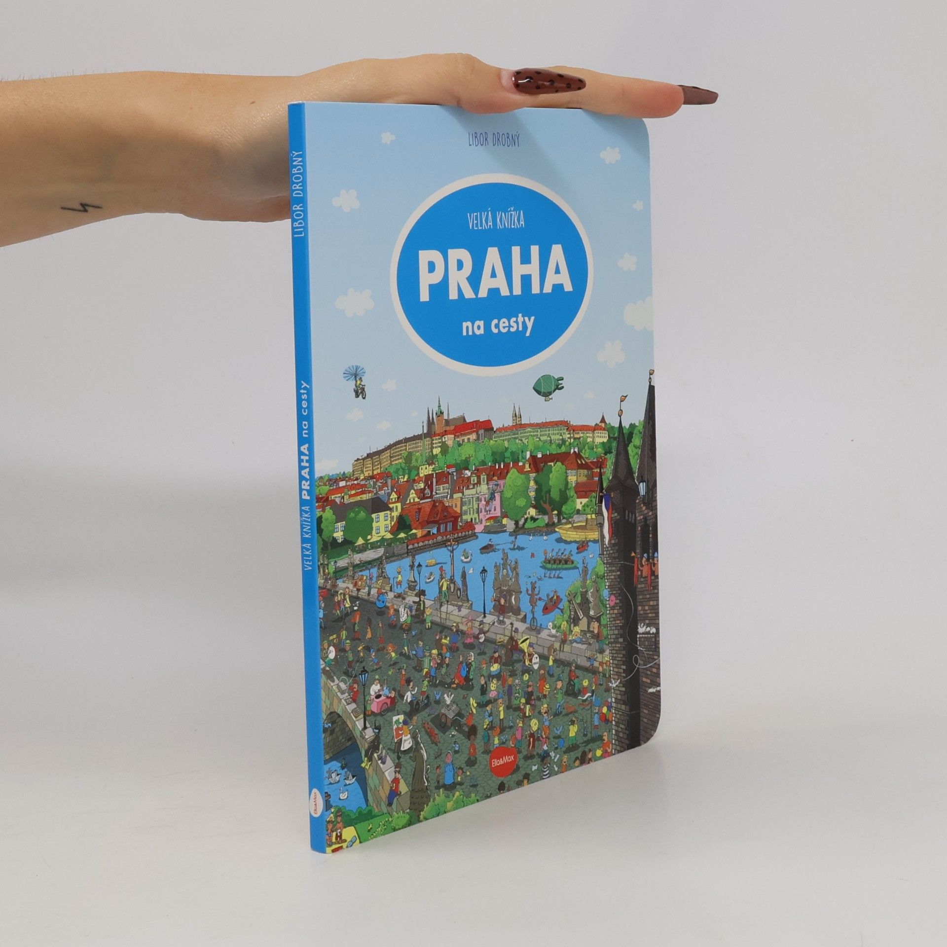 Velká knížka Praha na cesty