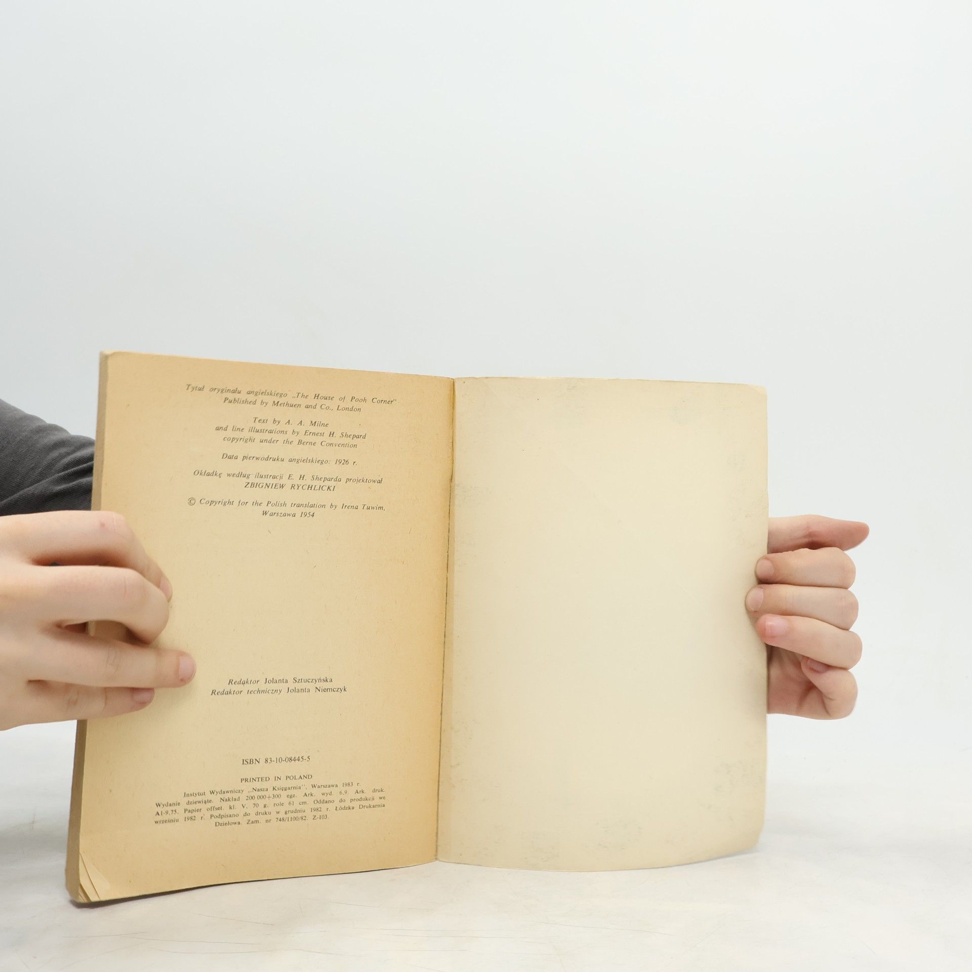 A.A. Milne Chatka Puchatka