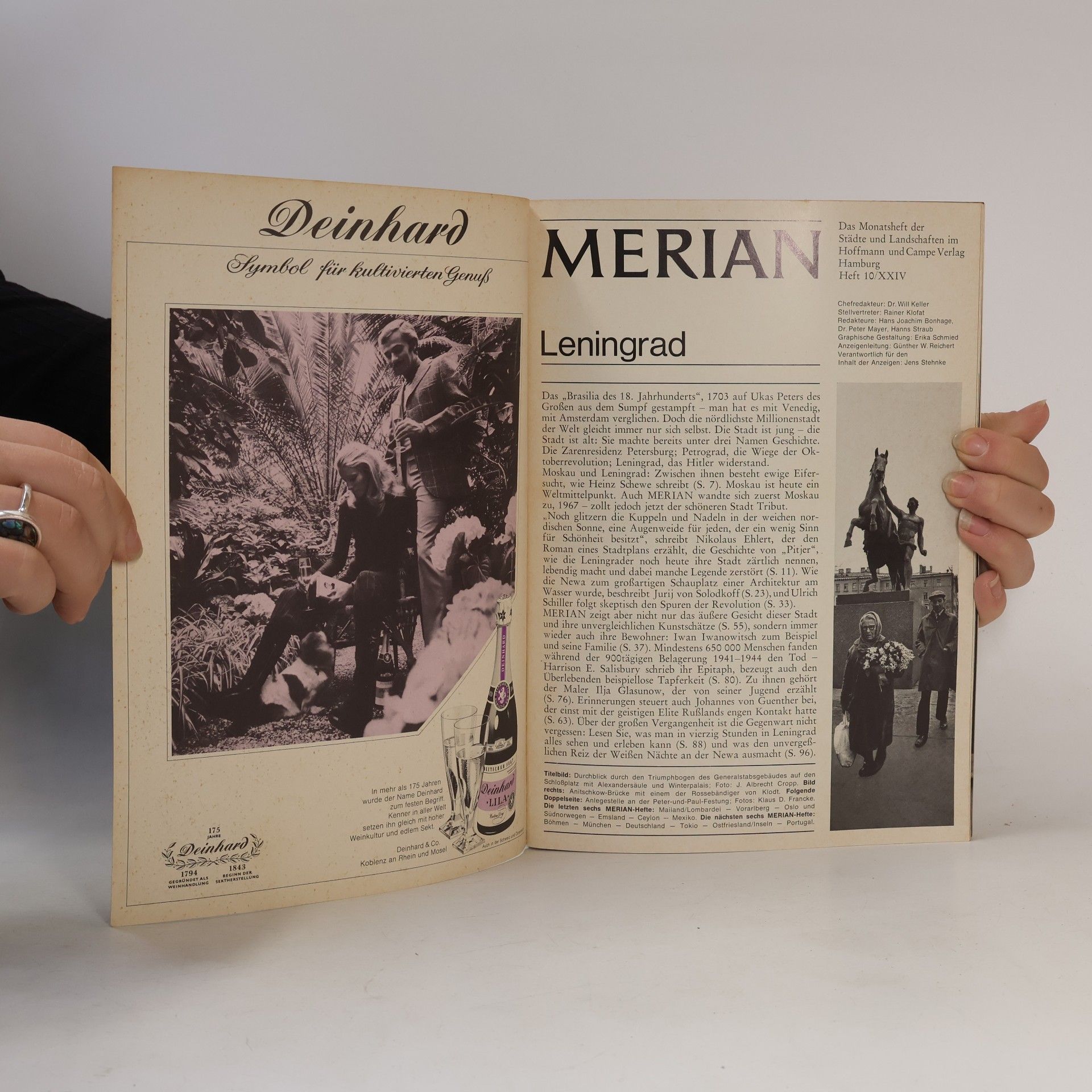 Albrecht J. Cropp Merian. Leningrad 10/XXIV