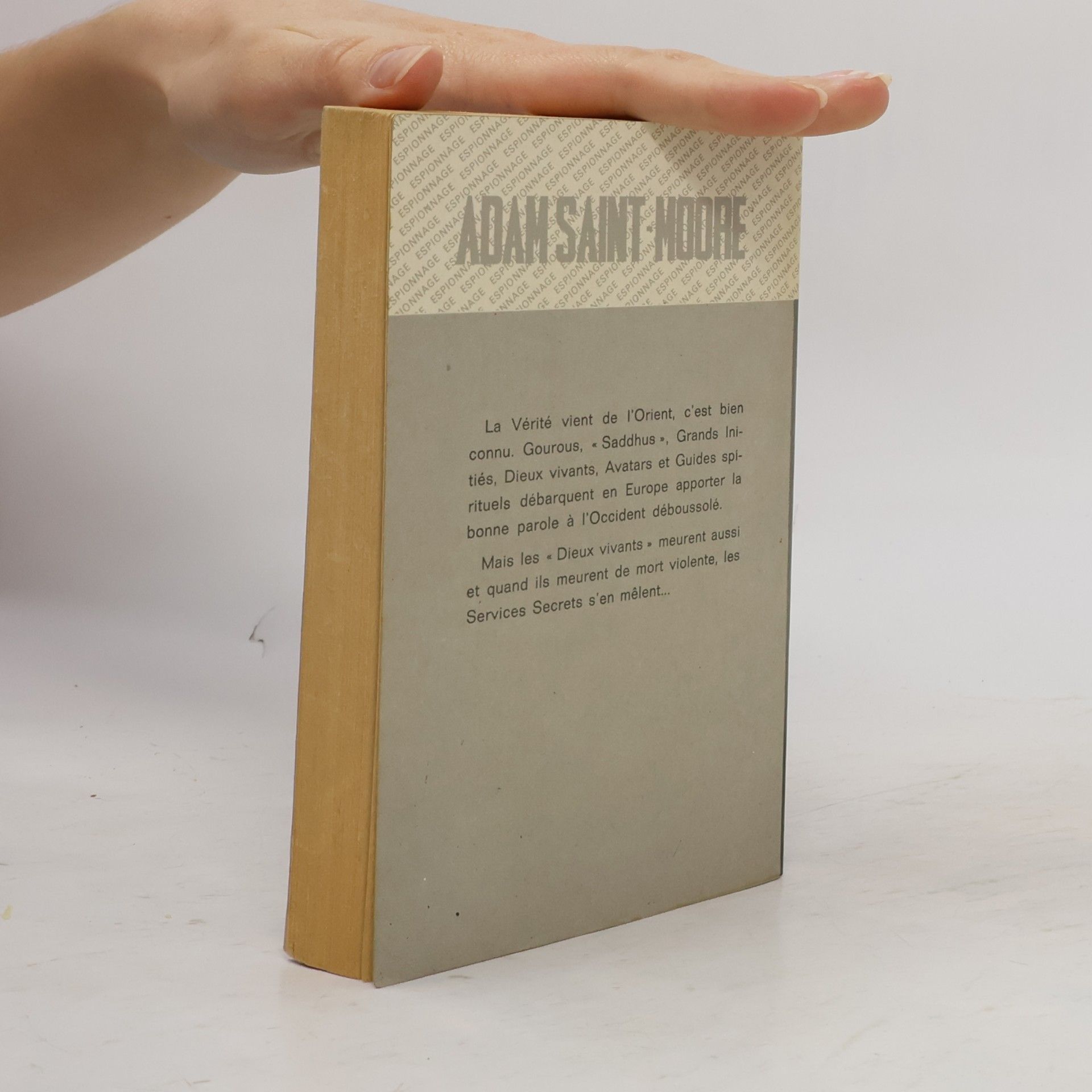 Adam Saint-Moore FACE d'ANGE et le DIEU VIVANT