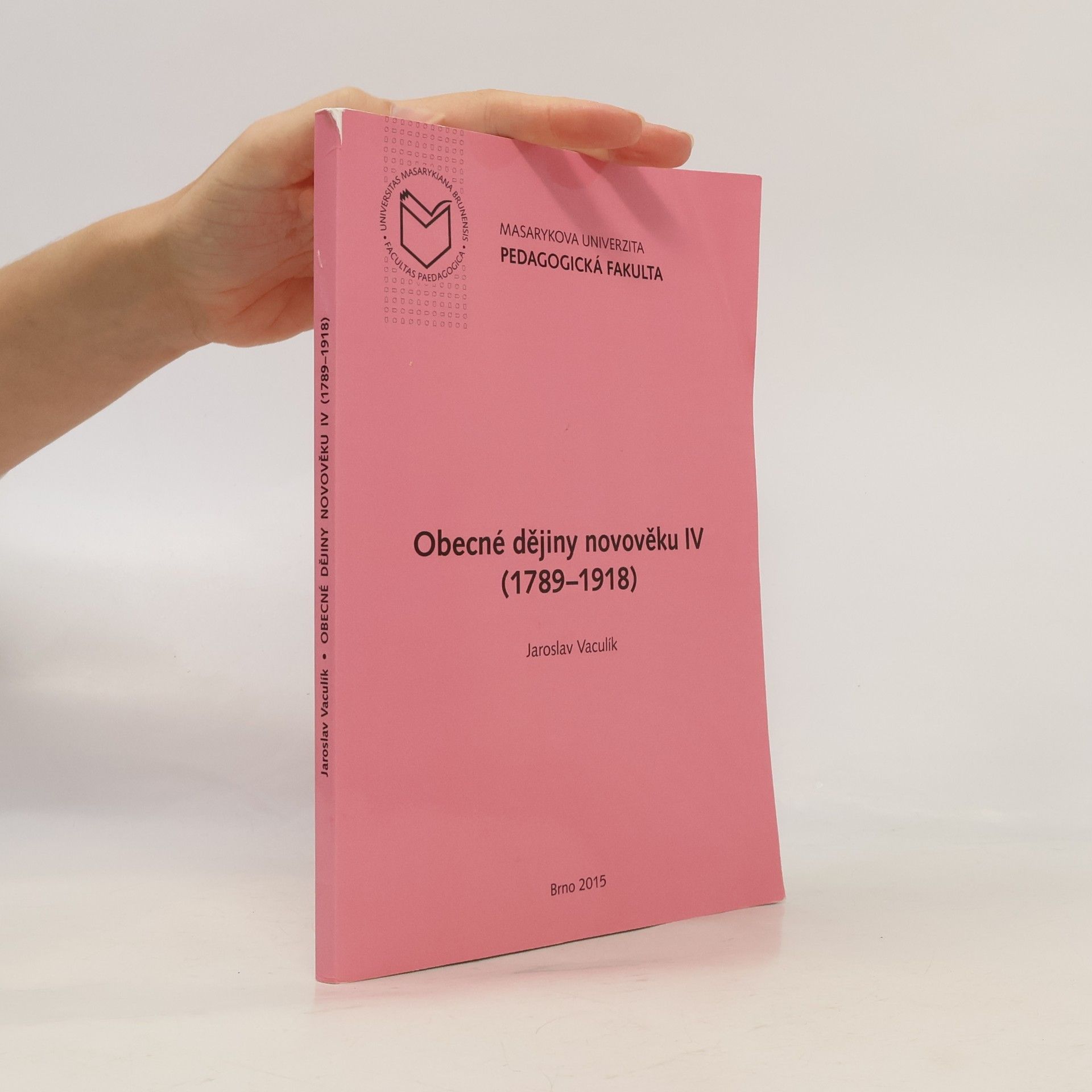 Obecné dějiny novověku IV