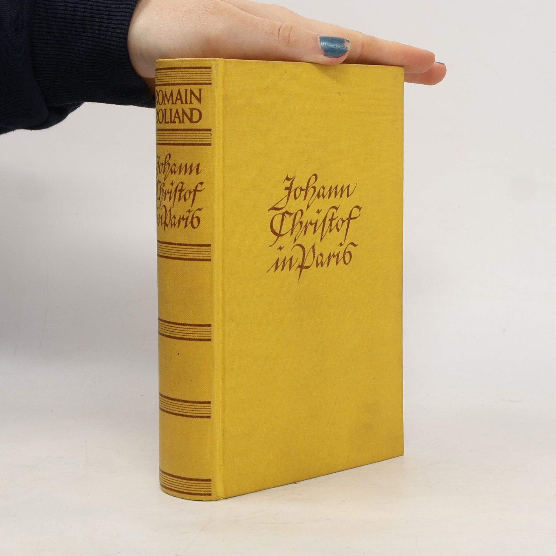 Romain Rolland Johann Christof in Paris